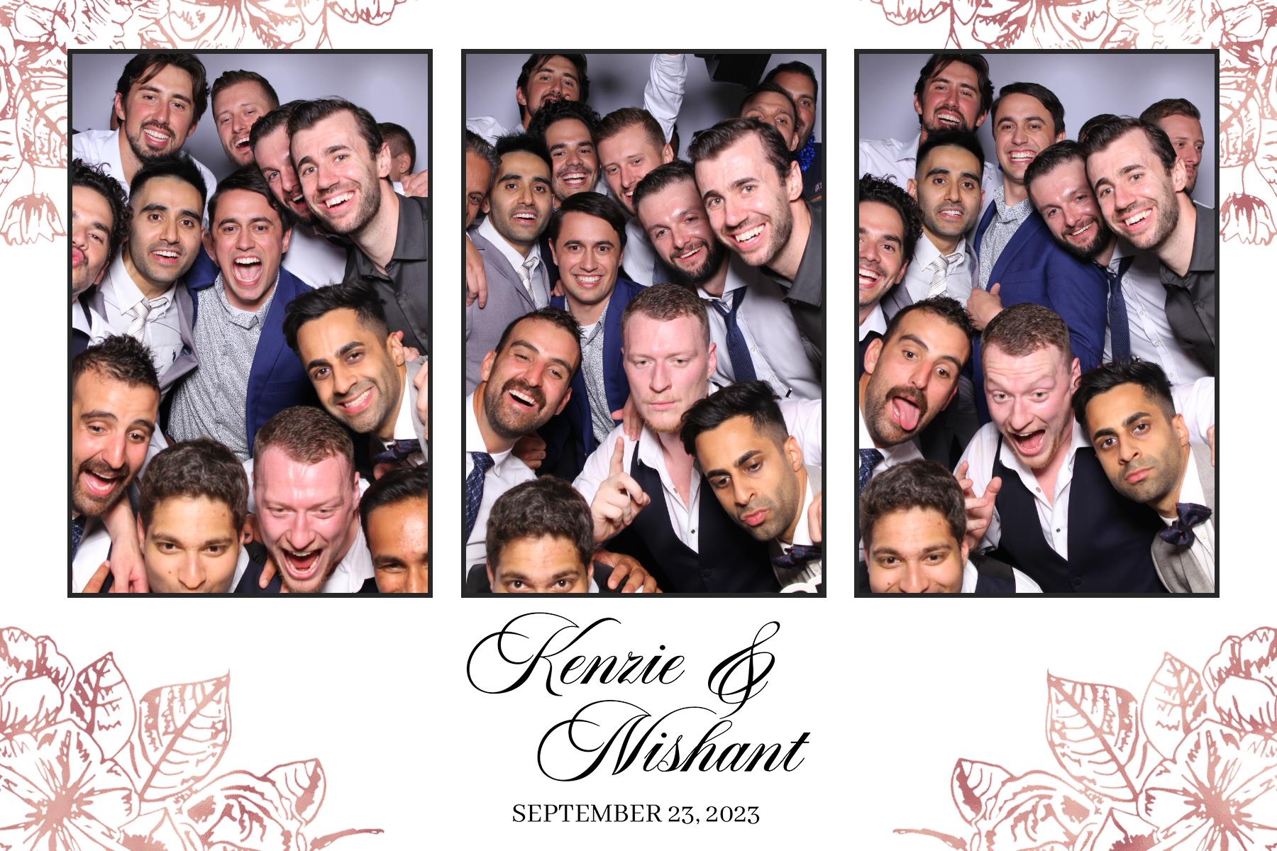 Kenzie & Nishant | View more photos from the event at gallery.myselfiemirror.ca/u/romanmyselfiemirrorca/Kenzie-Nishant