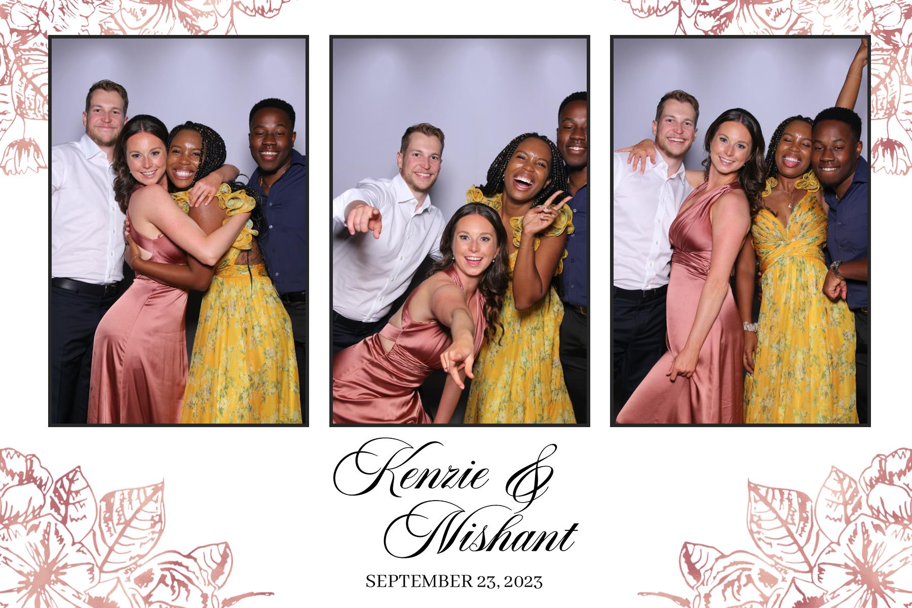 Kenzie & Nishant | View more photos from the event at gallery.myselfiemirror.ca/u/romanmyselfiemirrorca/Kenzie-Nishant