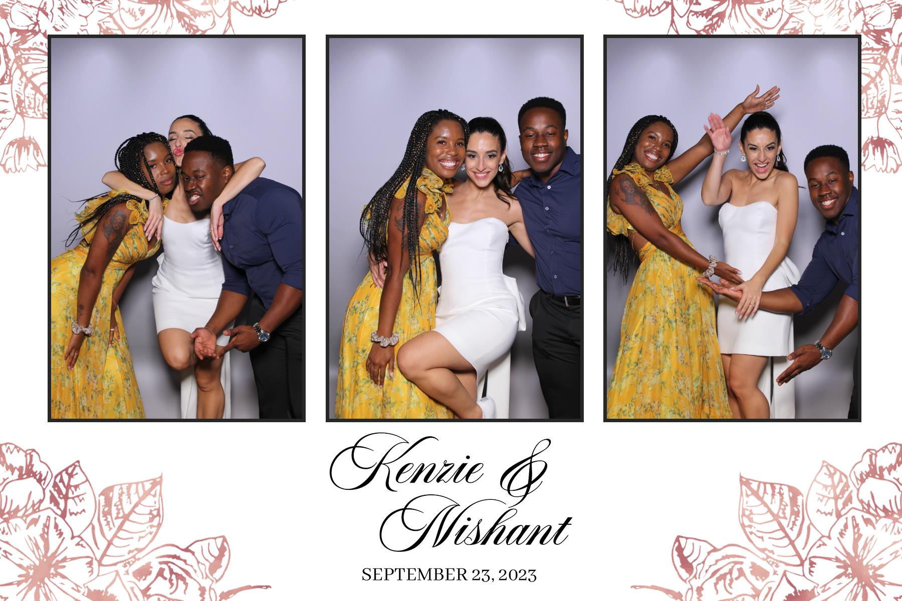 Kenzie & Nishant | View more photos from the event at gallery.myselfiemirror.ca/u/romanmyselfiemirrorca/Kenzie-Nishant