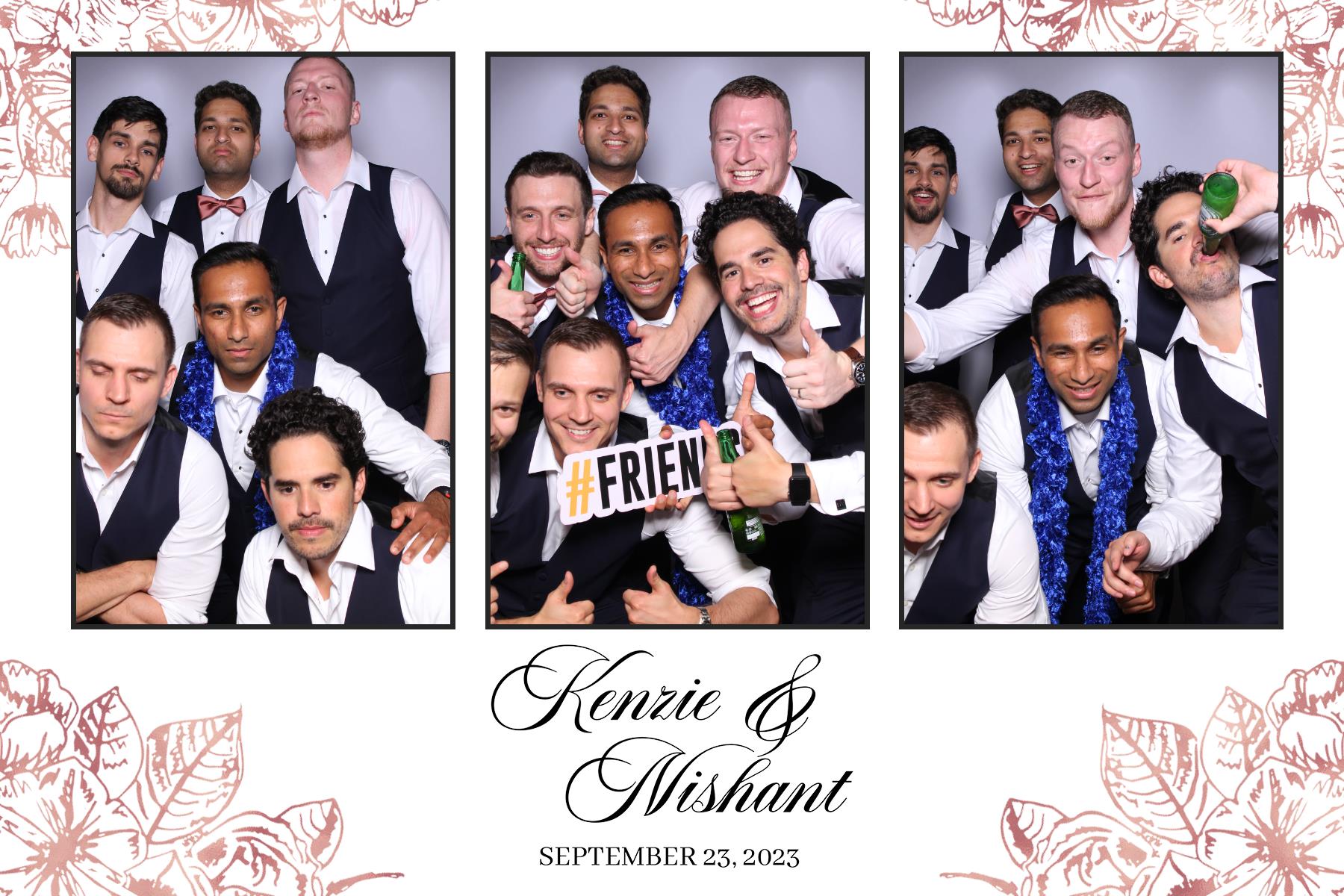 Kenzie & Nishant | View more photos from the event at gallery.myselfiemirror.ca/u/romanmyselfiemirrorca/Kenzie-Nishant