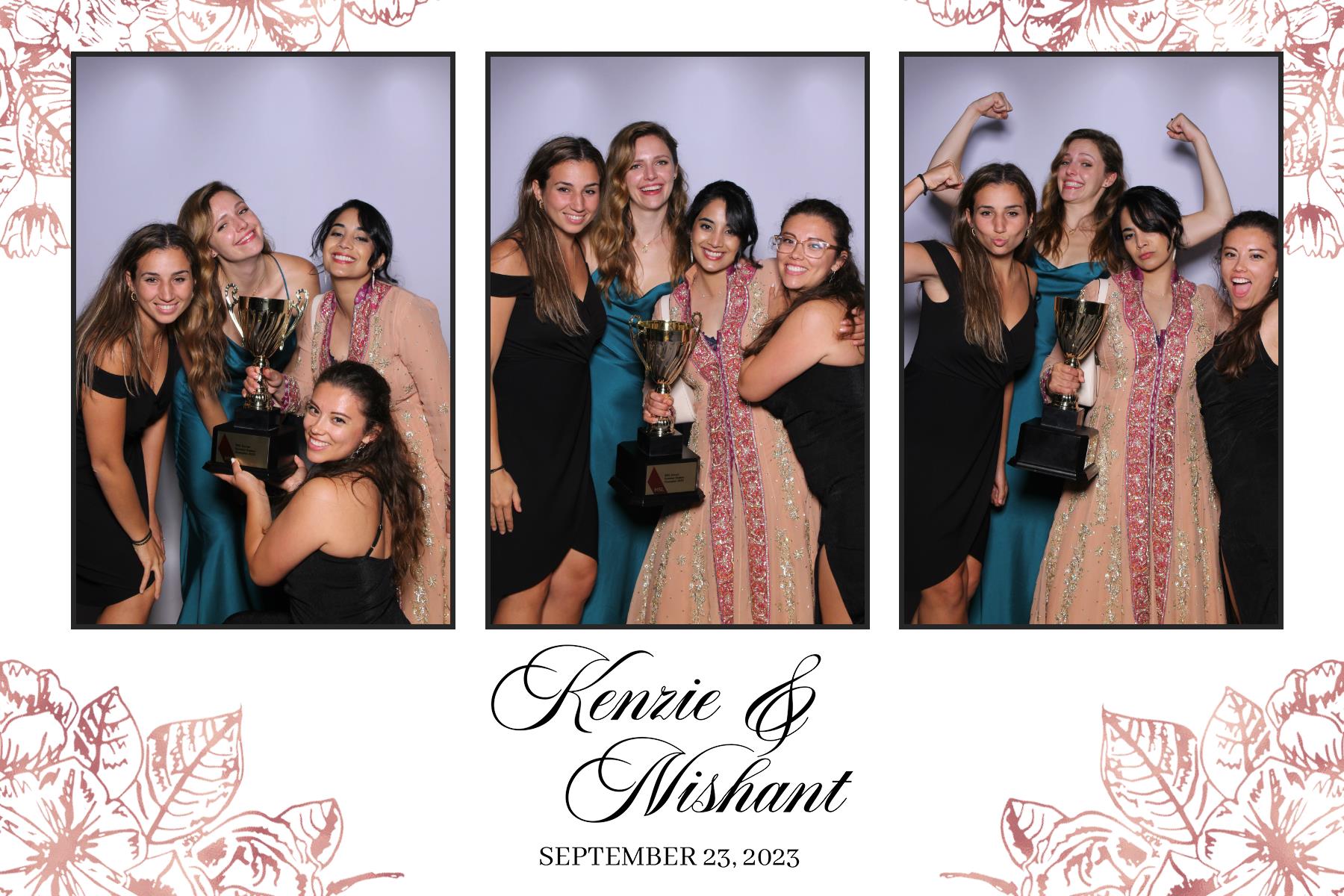 Kenzie & Nishant | View more photos from the event at gallery.myselfiemirror.ca/u/romanmyselfiemirrorca/Kenzie-Nishant