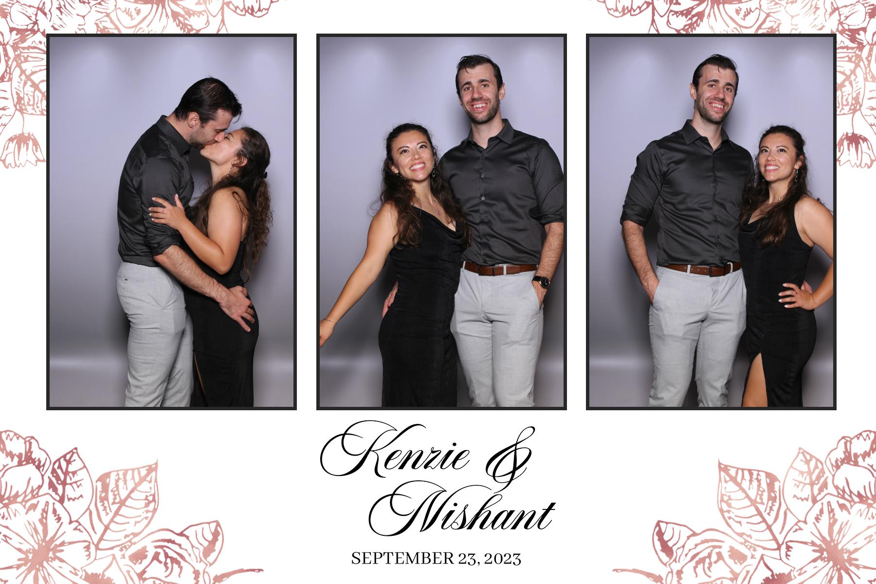 Kenzie & Nishant | View more photos from the event at gallery.myselfiemirror.ca/u/romanmyselfiemirrorca/Kenzie-Nishant