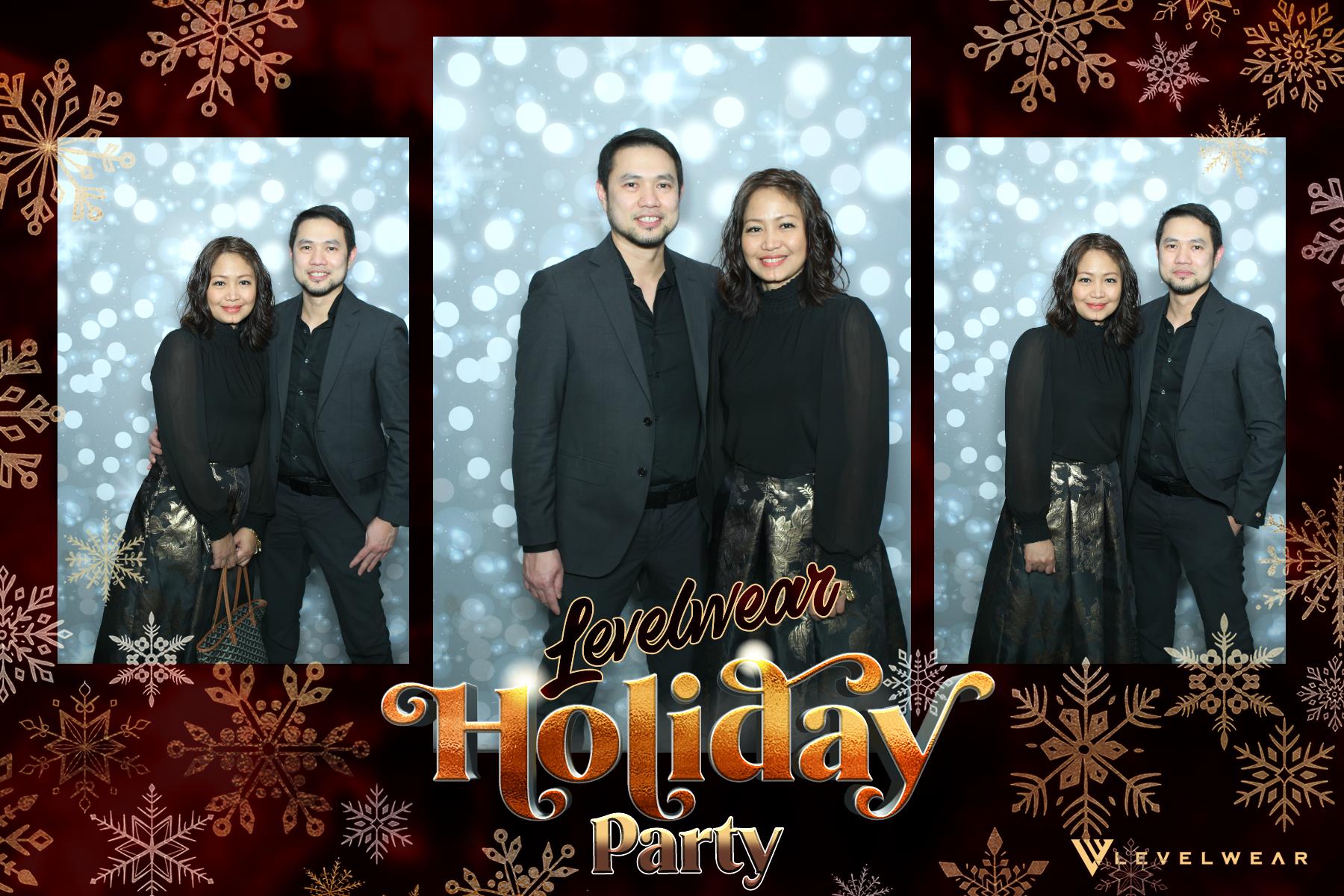 Levelwear Holiday Party | View more photos from the event at gallery.myselfiemirror.ca/u/romanmyselfiemirrorca/Levelwear-Holiday-Party