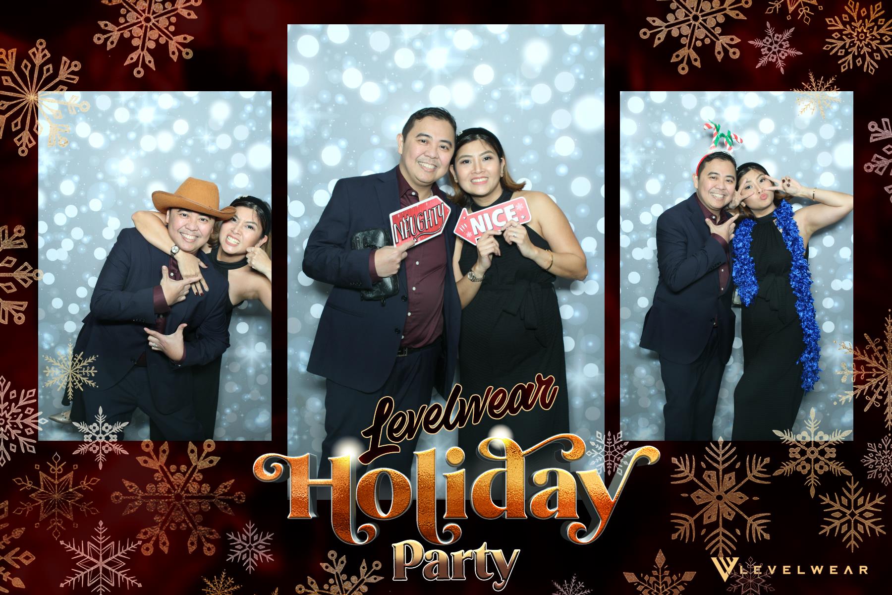 Levelwear Holiday Party | View more photos from the event at gallery.myselfiemirror.ca/u/romanmyselfiemirrorca/Levelwear-Holiday-Party