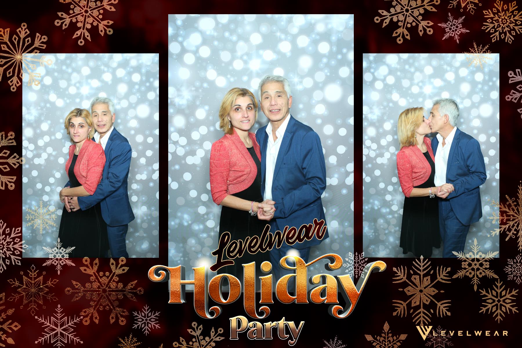 Levelwear Holiday Party | View more photos from the event at gallery.myselfiemirror.ca/u/romanmyselfiemirrorca/Levelwear-Holiday-Party