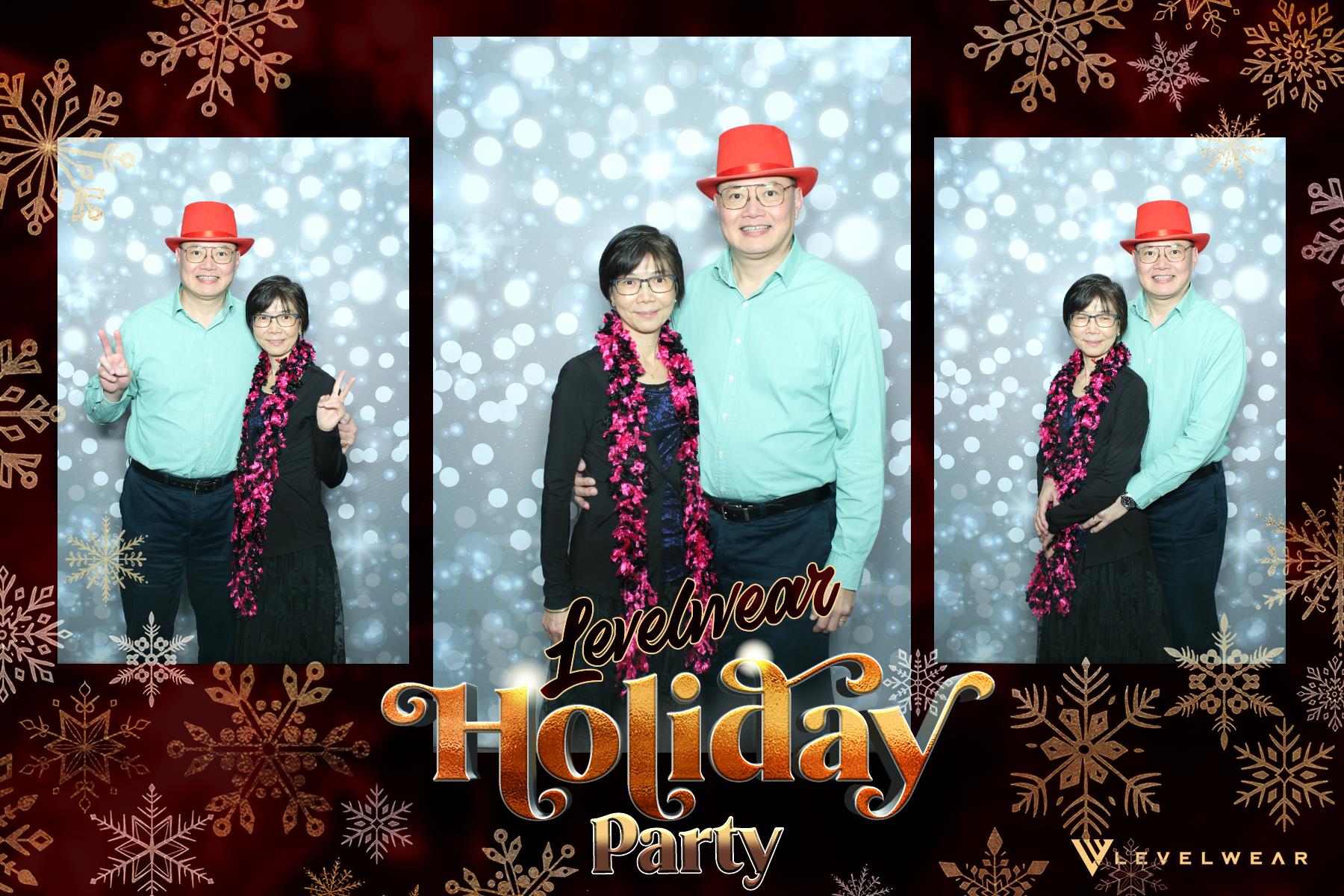 Levelwear Holiday Party | View more photos from the event at gallery.myselfiemirror.ca/u/romanmyselfiemirrorca/Levelwear-Holiday-Party