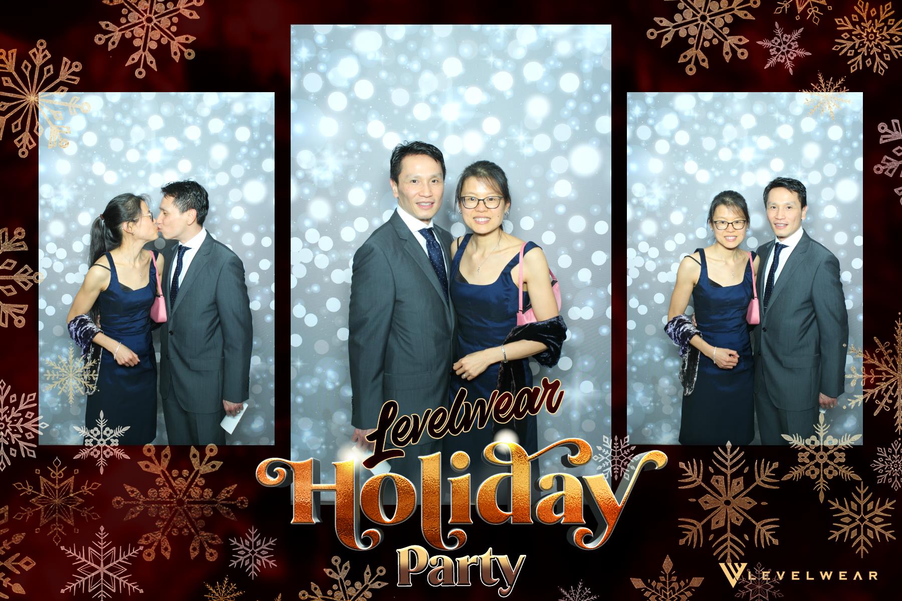 Levelwear Holiday Party | View more photos from the event at gallery.myselfiemirror.ca/u/romanmyselfiemirrorca/Levelwear-Holiday-Party