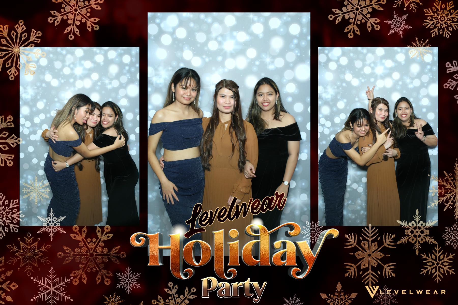 Levelwear Holiday Party | View more photos from the event at gallery.myselfiemirror.ca/u/romanmyselfiemirrorca/Levelwear-Holiday-Party