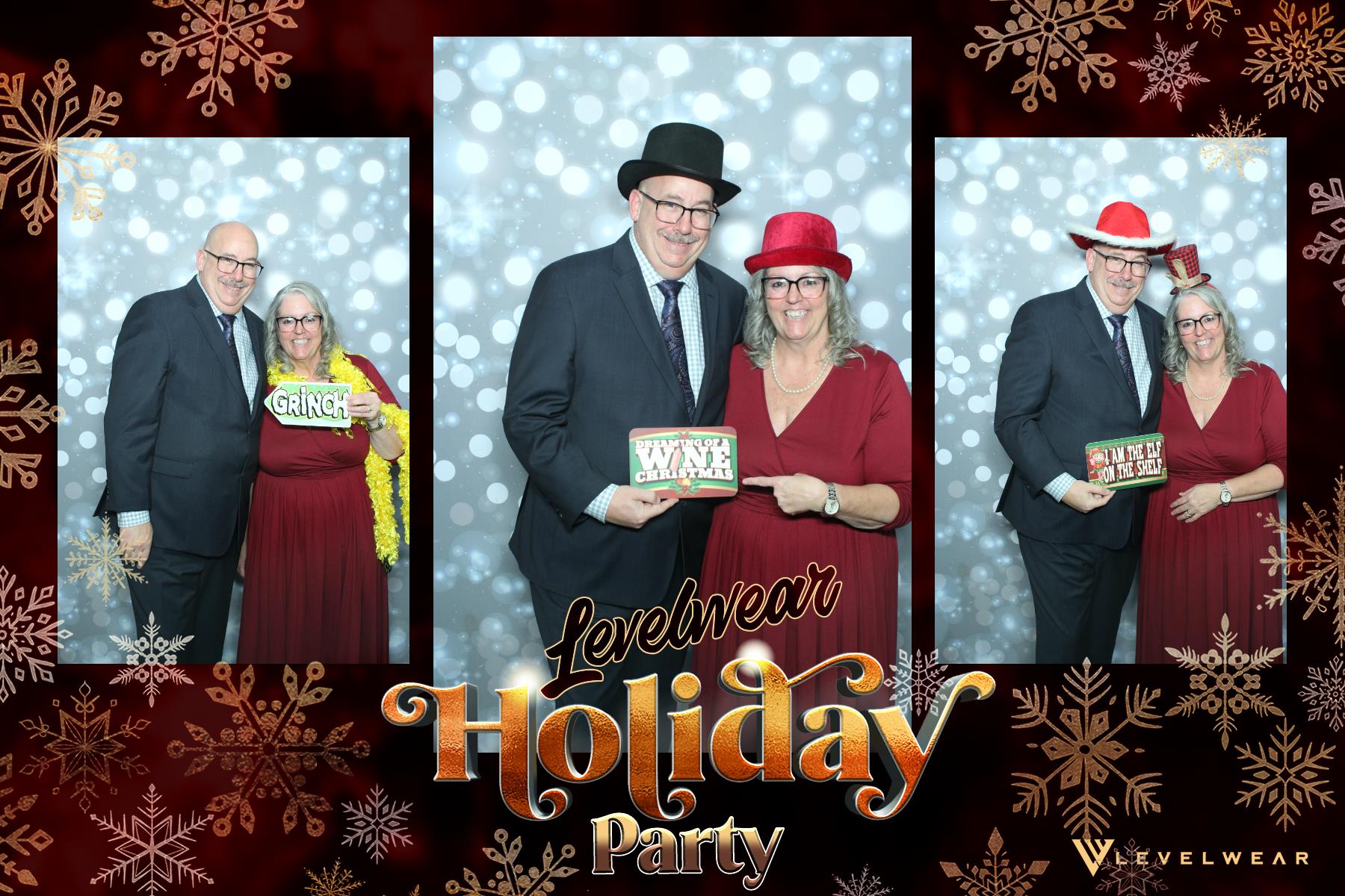 Levelwear Holiday Party | View more photos from the event at gallery.myselfiemirror.ca/u/romanmyselfiemirrorca/Levelwear-Holiday-Party