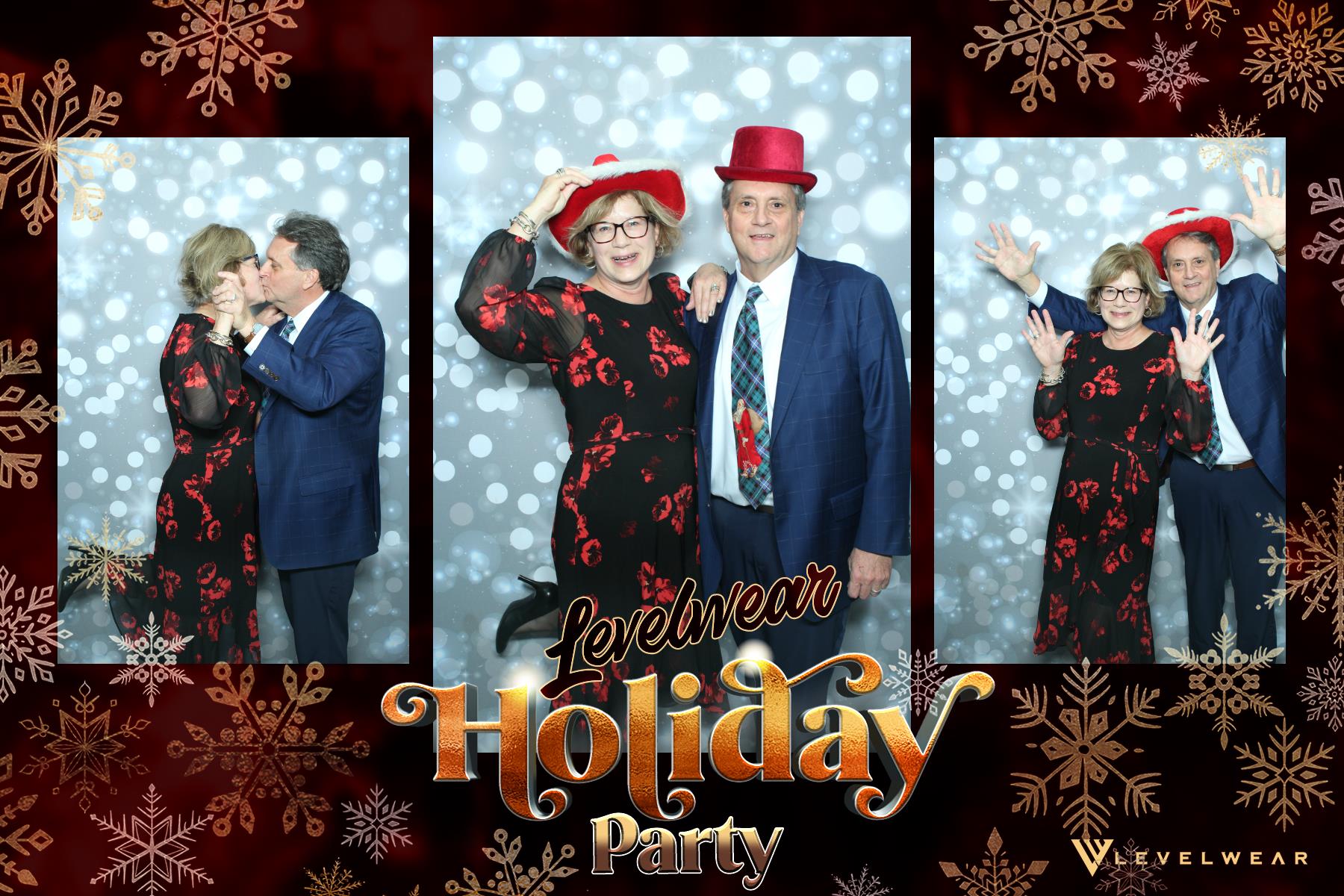 Levelwear Holiday Party | View more photos from the event at gallery.myselfiemirror.ca/u/romanmyselfiemirrorca/Levelwear-Holiday-Party