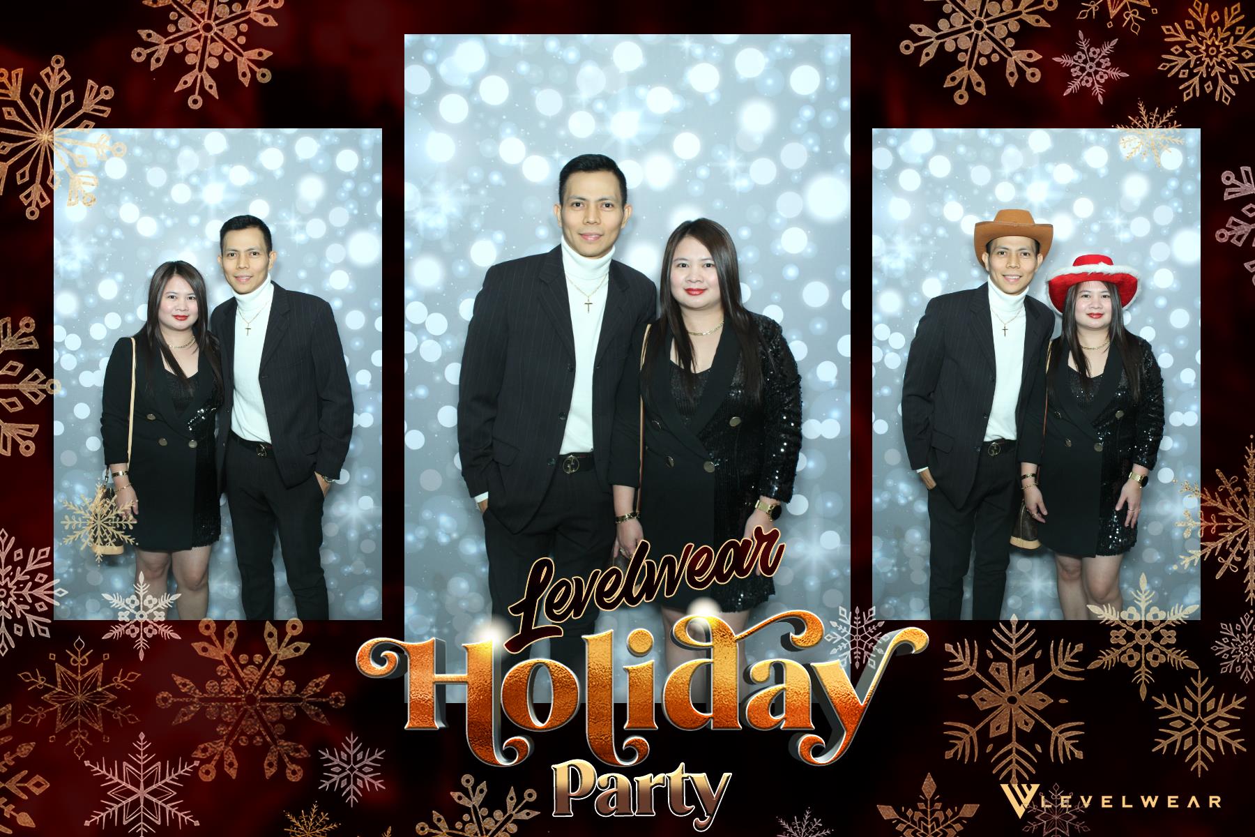 Levelwear Holiday Party | View more photos from the event at gallery.myselfiemirror.ca/u/romanmyselfiemirrorca/Levelwear-Holiday-Party