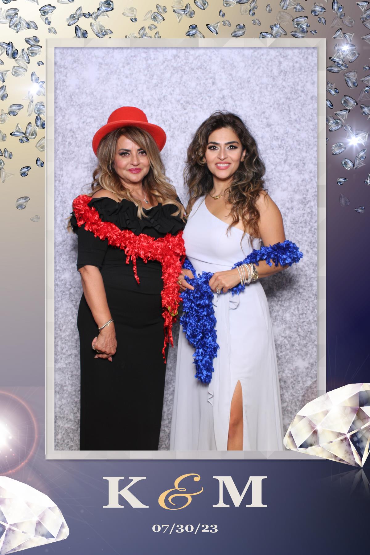 Maria & Kimia | View more photos from the event at gallery.myselfiemirror.ca/u/romanmyselfiemirrorca/Maria-Kimia