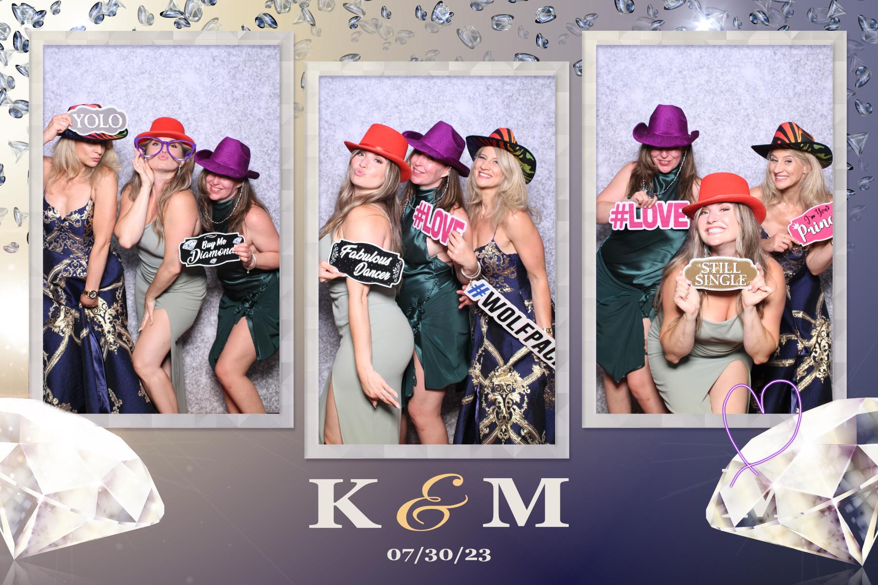 Maria & Kimia | View more photos from the event at gallery.myselfiemirror.ca/u/romanmyselfiemirrorca/Maria-Kimia