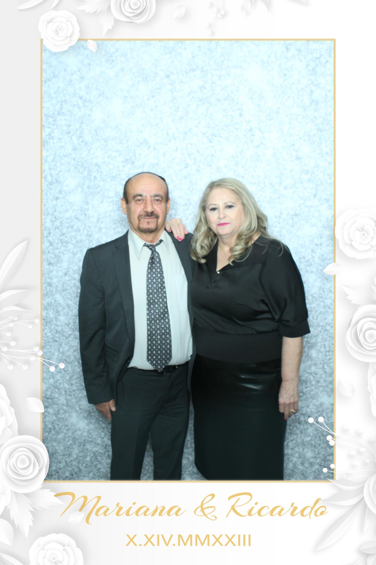 Mariana & Ricardo  | View more photos from the event at gallery.myselfiemirror.ca/u/romanmyselfiemirrorca/Mariana-Ricardo