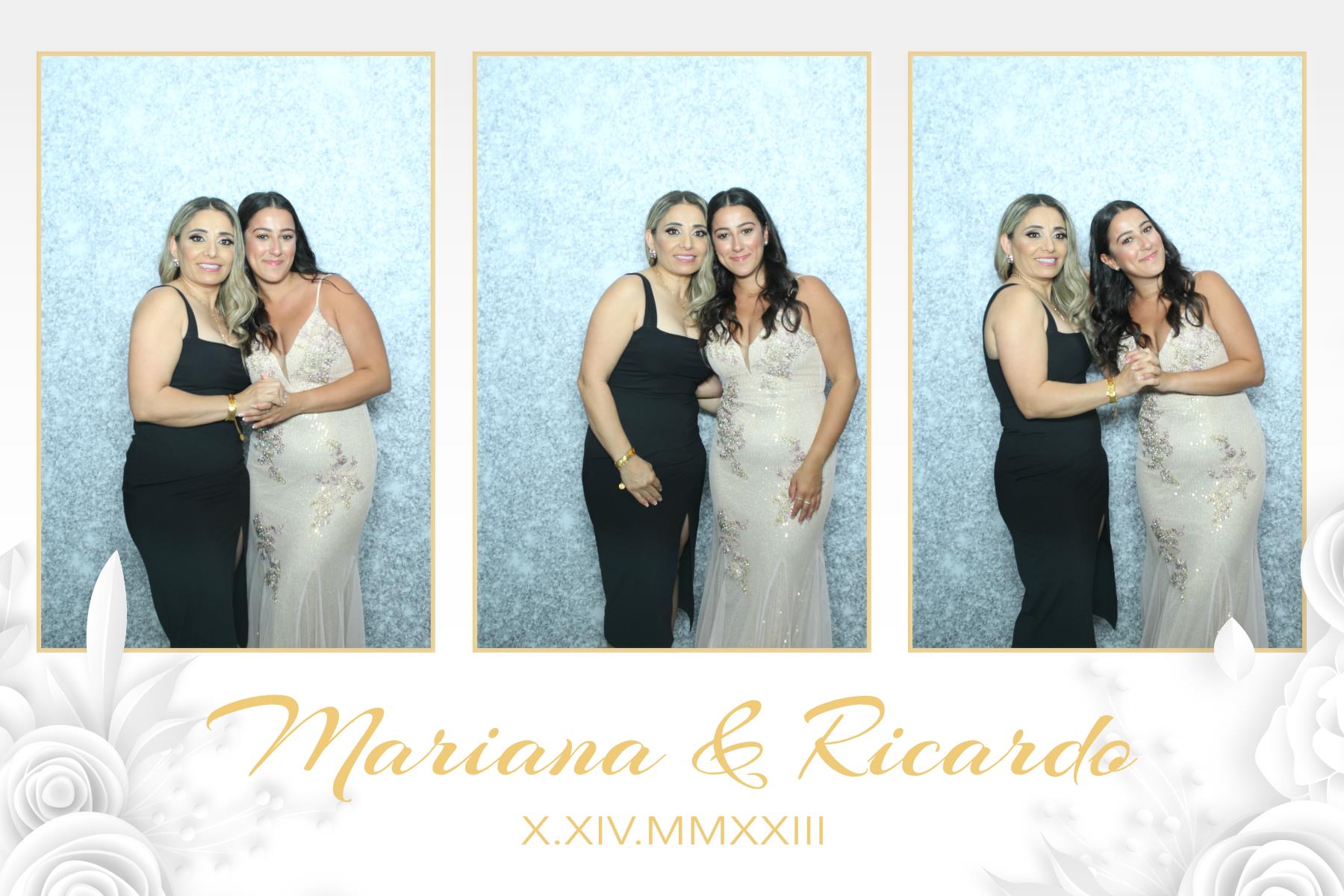 Mariana & Ricardo  | View more photos from the event at gallery.myselfiemirror.ca/u/romanmyselfiemirrorca/Mariana-Ricardo