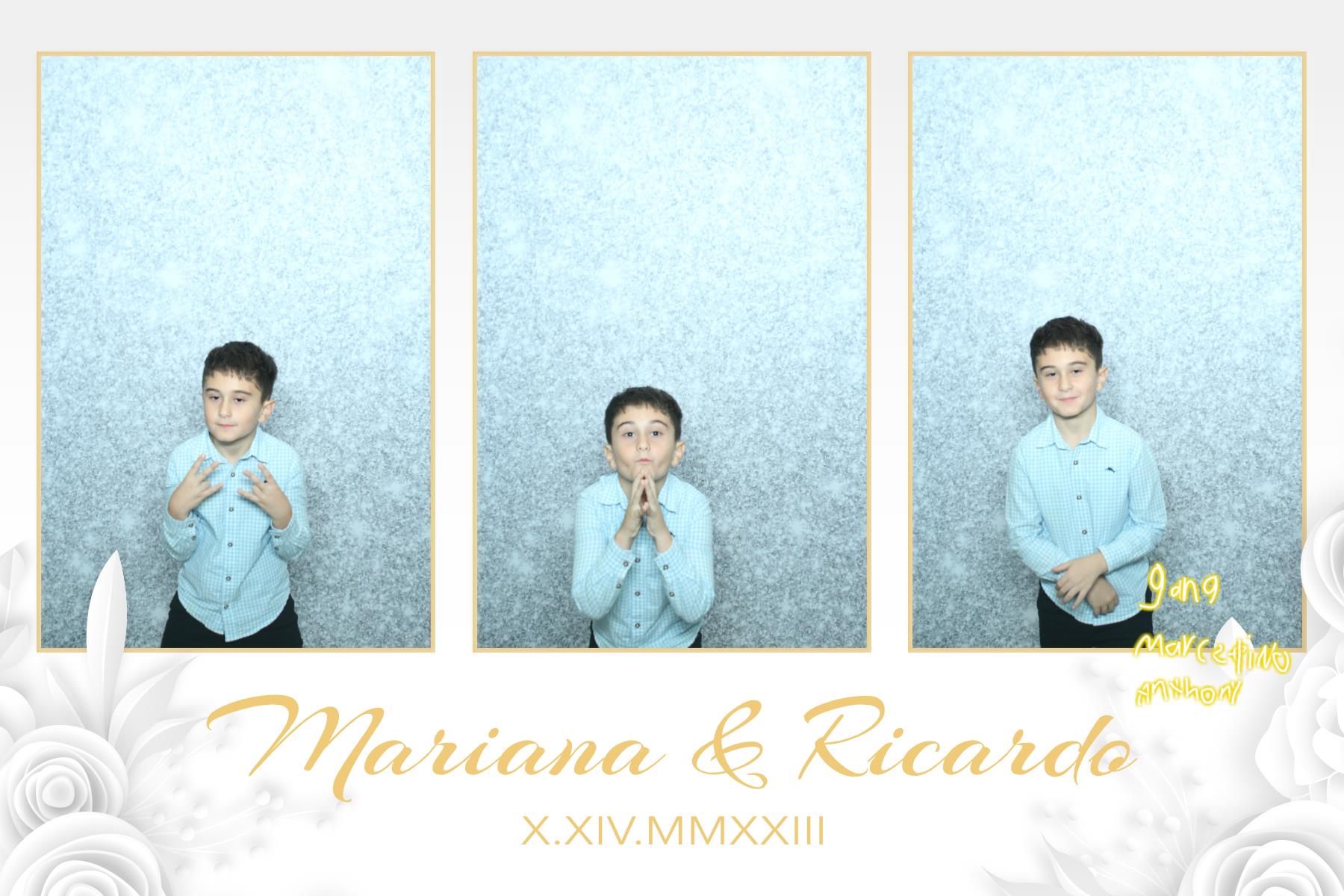 Mariana & Ricardo  | View more photos from the event at gallery.myselfiemirror.ca/u/romanmyselfiemirrorca/Mariana-Ricardo