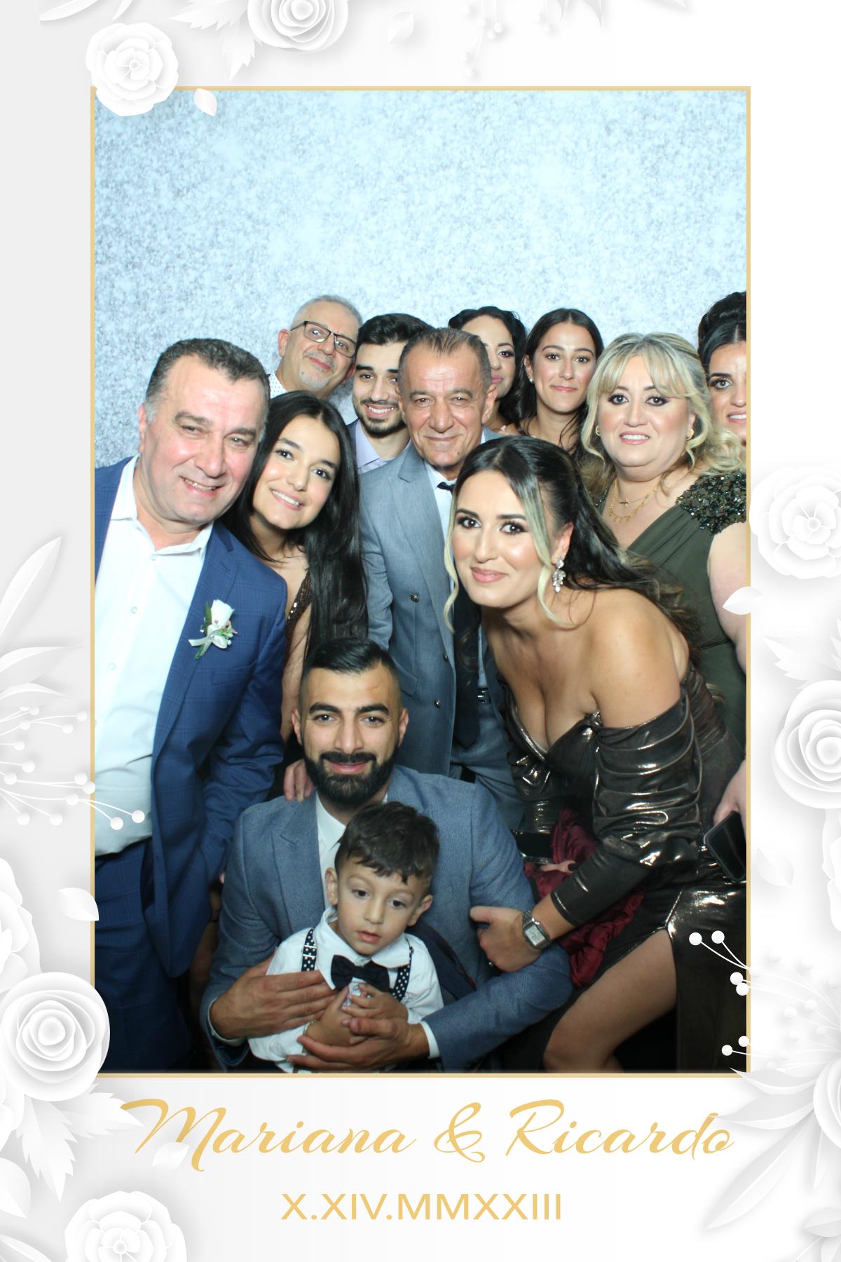Mariana & Ricardo  | View more photos from the event at gallery.myselfiemirror.ca/u/romanmyselfiemirrorca/Mariana-Ricardo