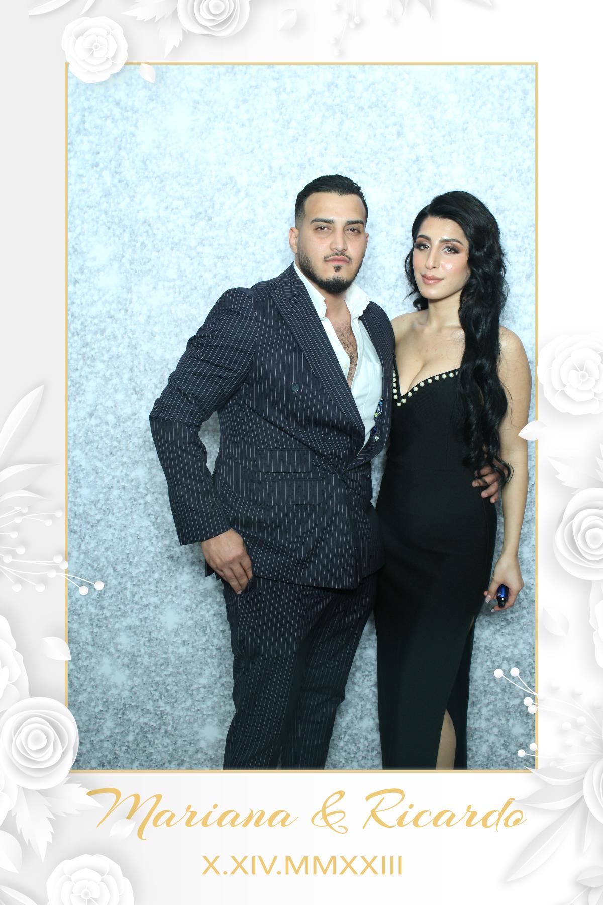 Mariana & Ricardo  | View more photos from the event at gallery.myselfiemirror.ca/u/romanmyselfiemirrorca/Mariana-Ricardo