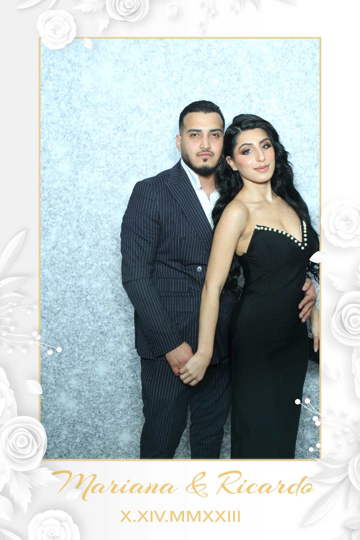 Mariana & Ricardo  | View more photos from the event at gallery.myselfiemirror.ca/u/romanmyselfiemirrorca/Mariana-Ricardo