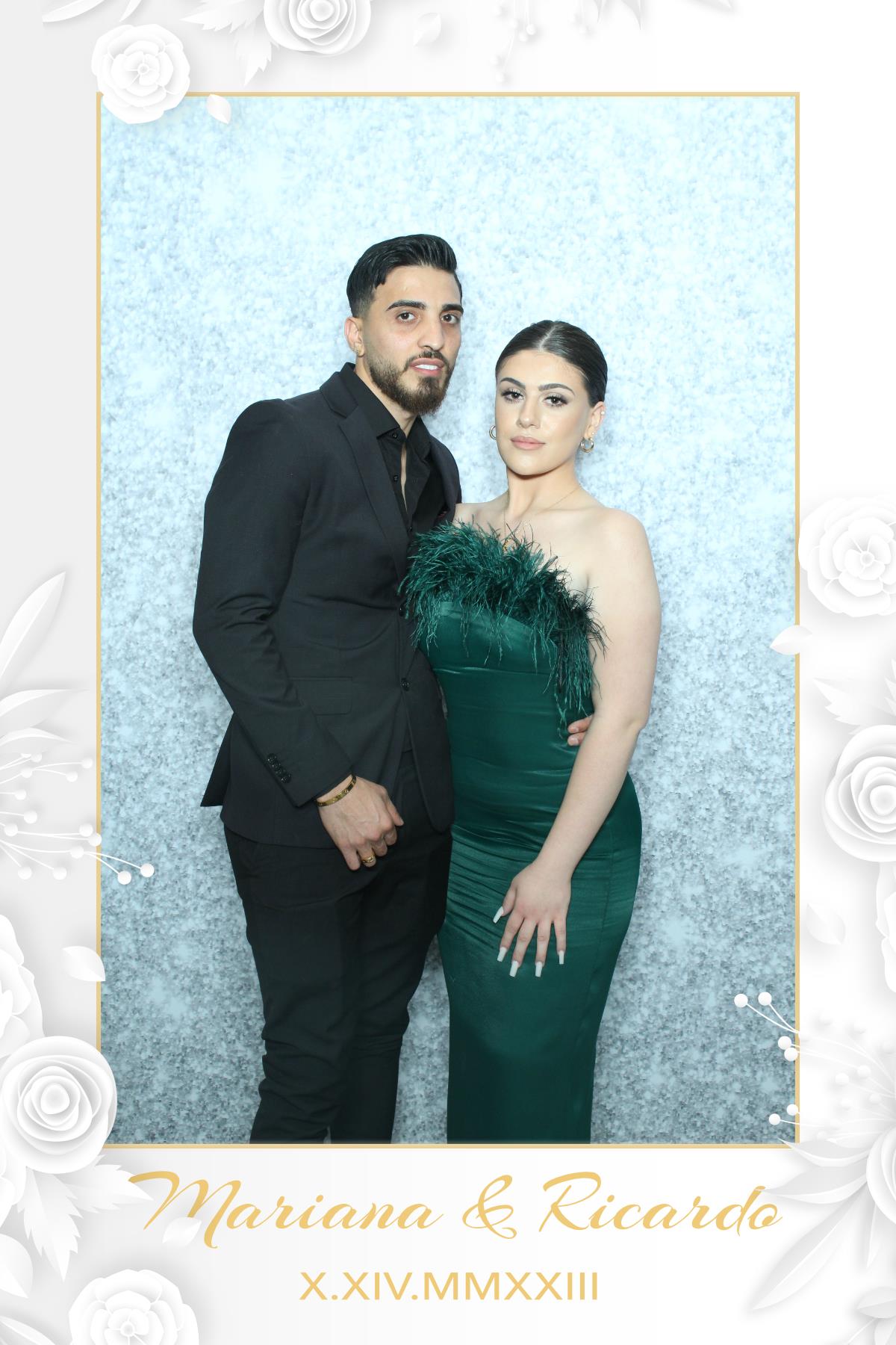 Mariana & Ricardo  | View more photos from the event at gallery.myselfiemirror.ca/u/romanmyselfiemirrorca/Mariana-Ricardo