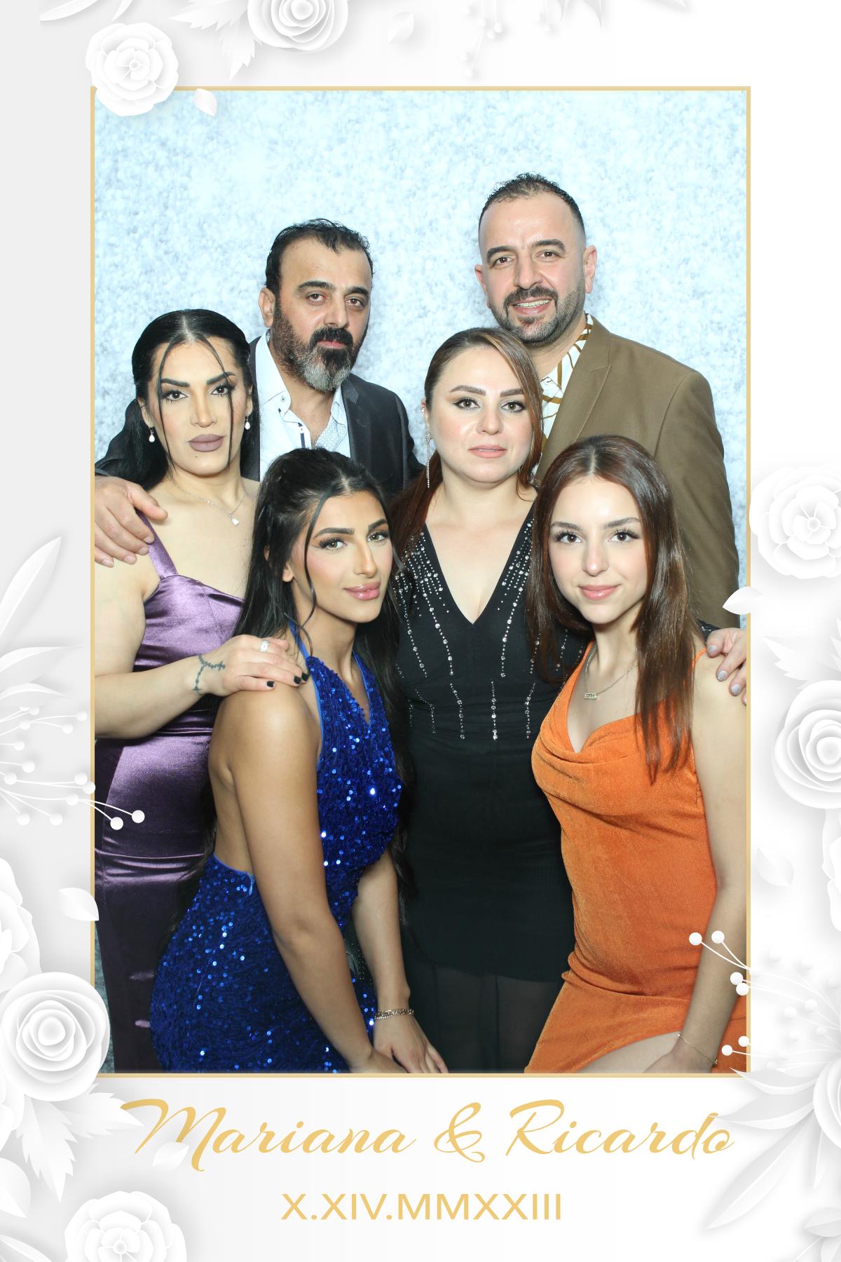 Mariana & Ricardo  | View more photos from the event at gallery.myselfiemirror.ca/u/romanmyselfiemirrorca/Mariana-Ricardo