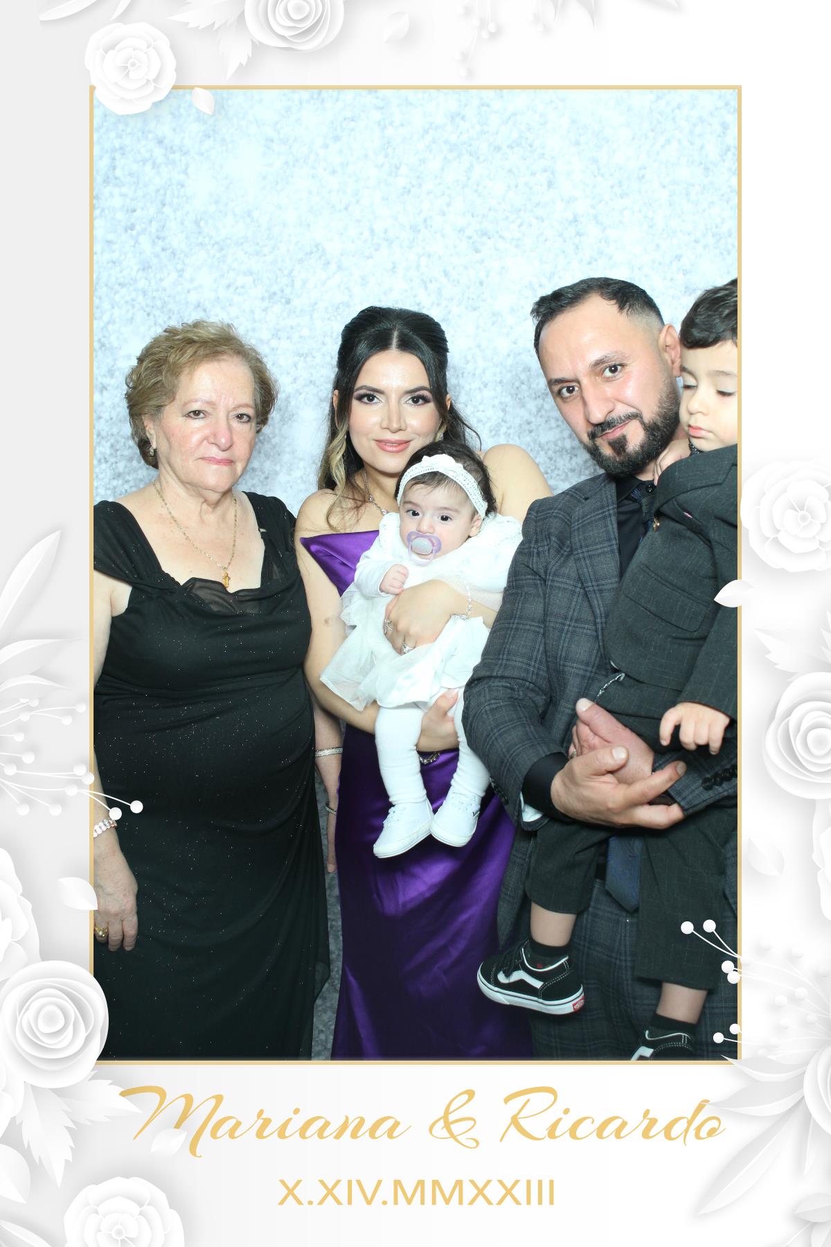 Mariana & Ricardo  | View more photos from the event at gallery.myselfiemirror.ca/u/romanmyselfiemirrorca/Mariana-Ricardo
