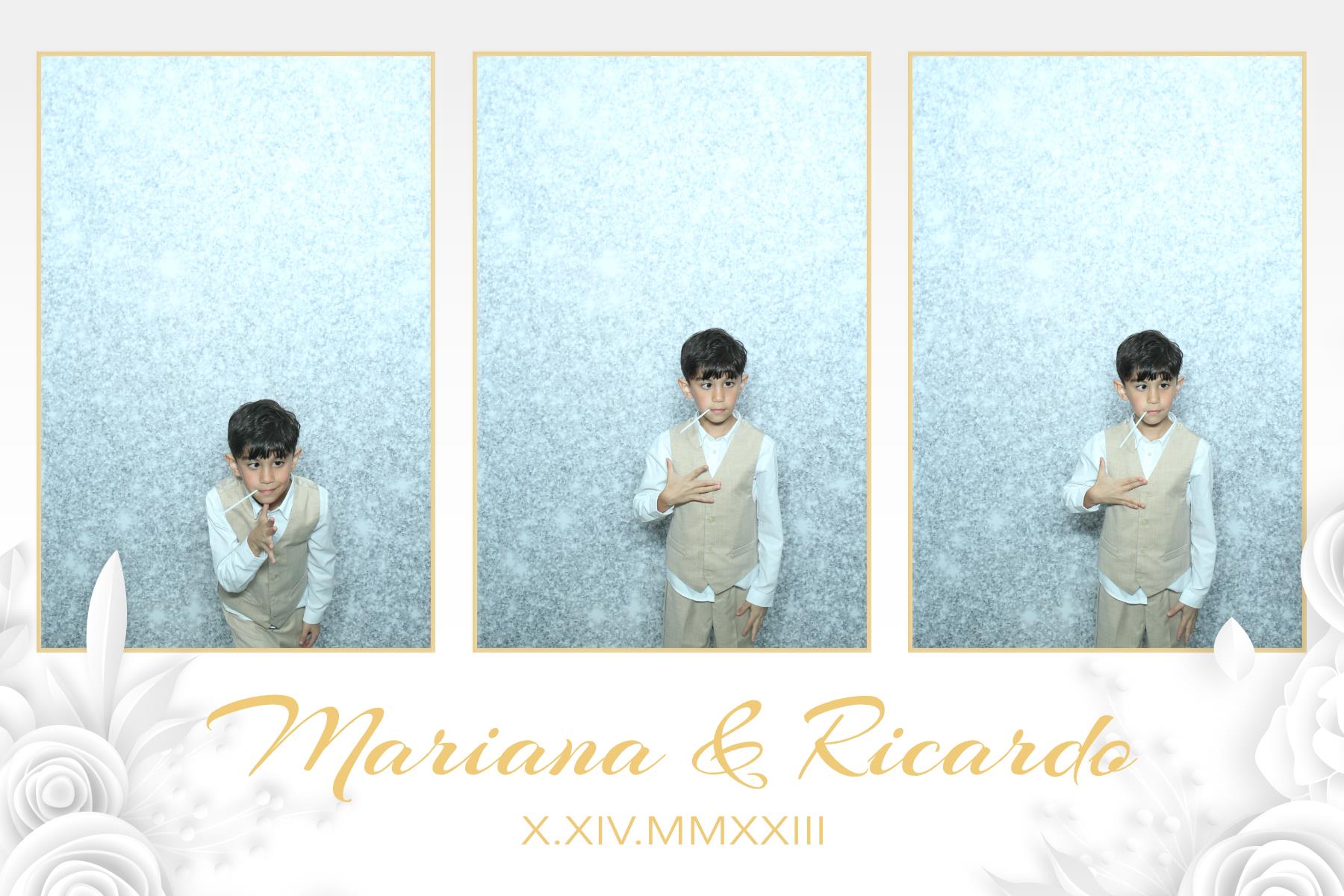Mariana & Ricardo  | View more photos from the event at gallery.myselfiemirror.ca/u/romanmyselfiemirrorca/Mariana-Ricardo