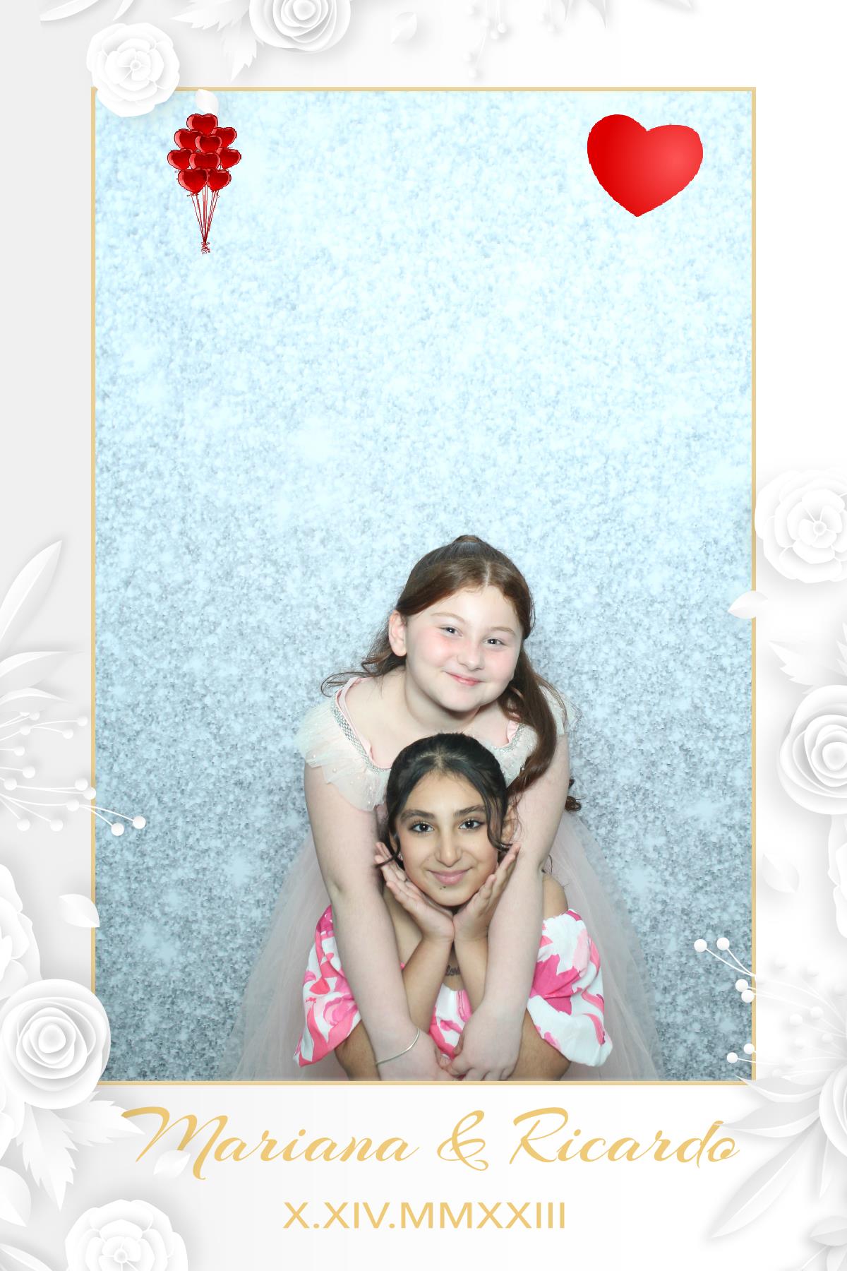 Mariana & Ricardo  | View more photos from the event at gallery.myselfiemirror.ca/u/romanmyselfiemirrorca/Mariana-Ricardo
