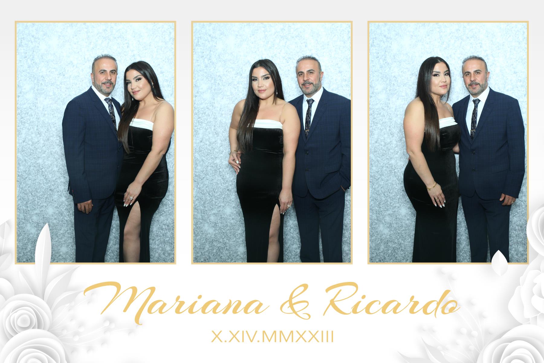 Mariana & Ricardo  | View more photos from the event at gallery.myselfiemirror.ca/u/romanmyselfiemirrorca/Mariana-Ricardo