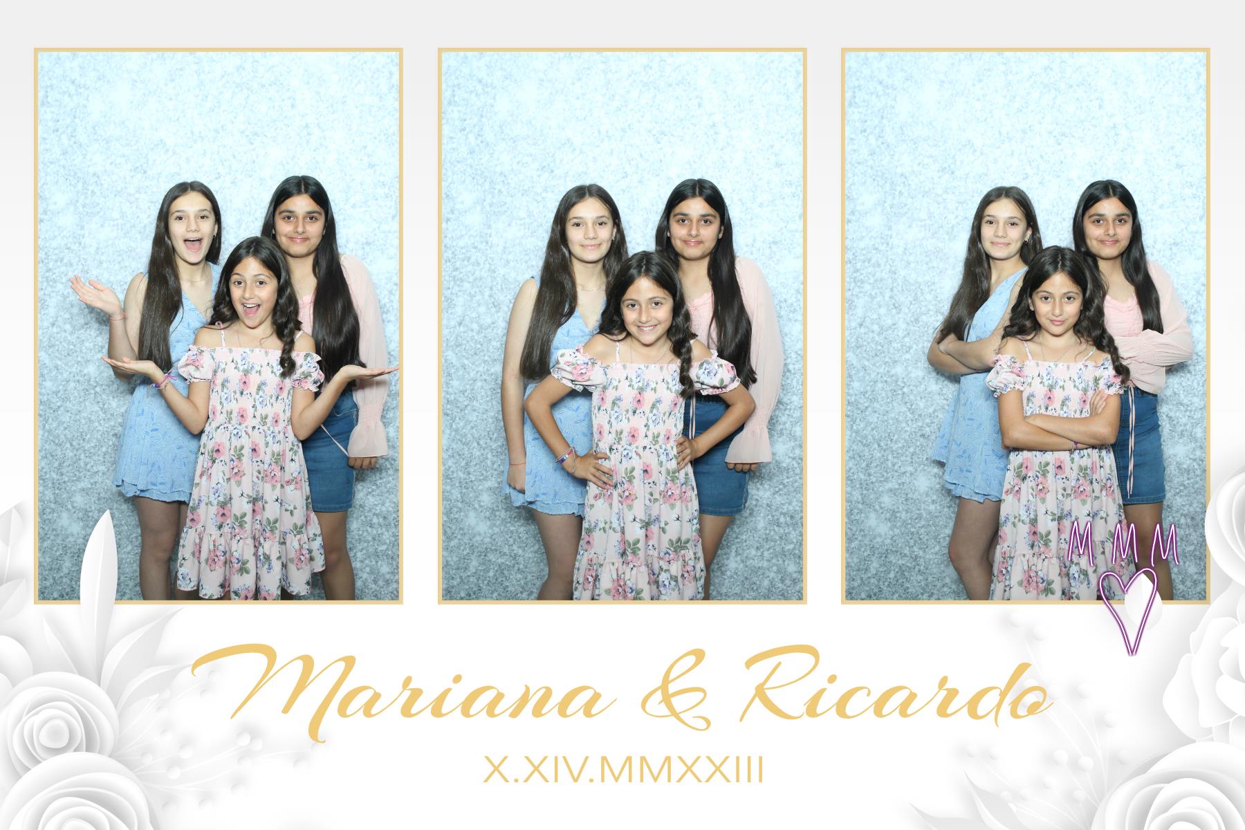 Mariana & Ricardo  | View more photos from the event at gallery.myselfiemirror.ca/u/romanmyselfiemirrorca/Mariana-Ricardo