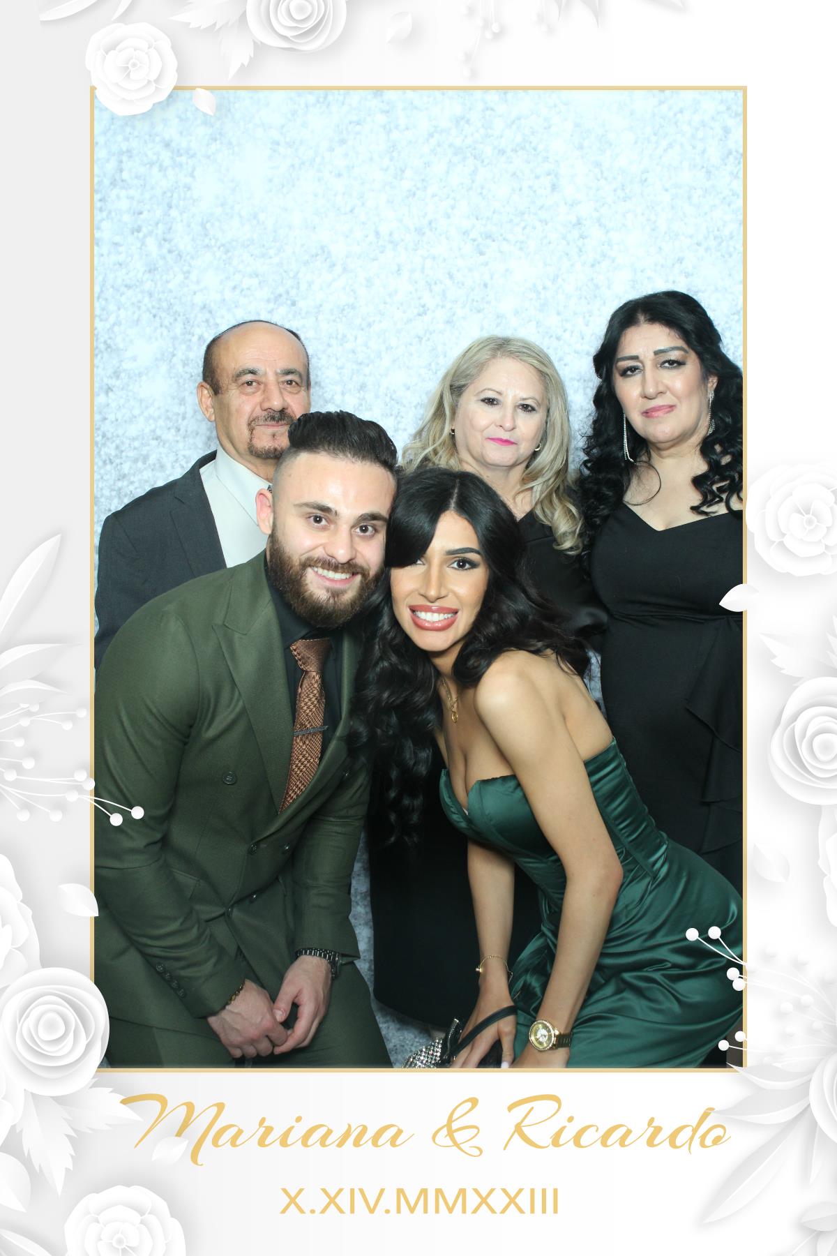 Mariana & Ricardo  | View more photos from the event at gallery.myselfiemirror.ca/u/romanmyselfiemirrorca/Mariana-Ricardo