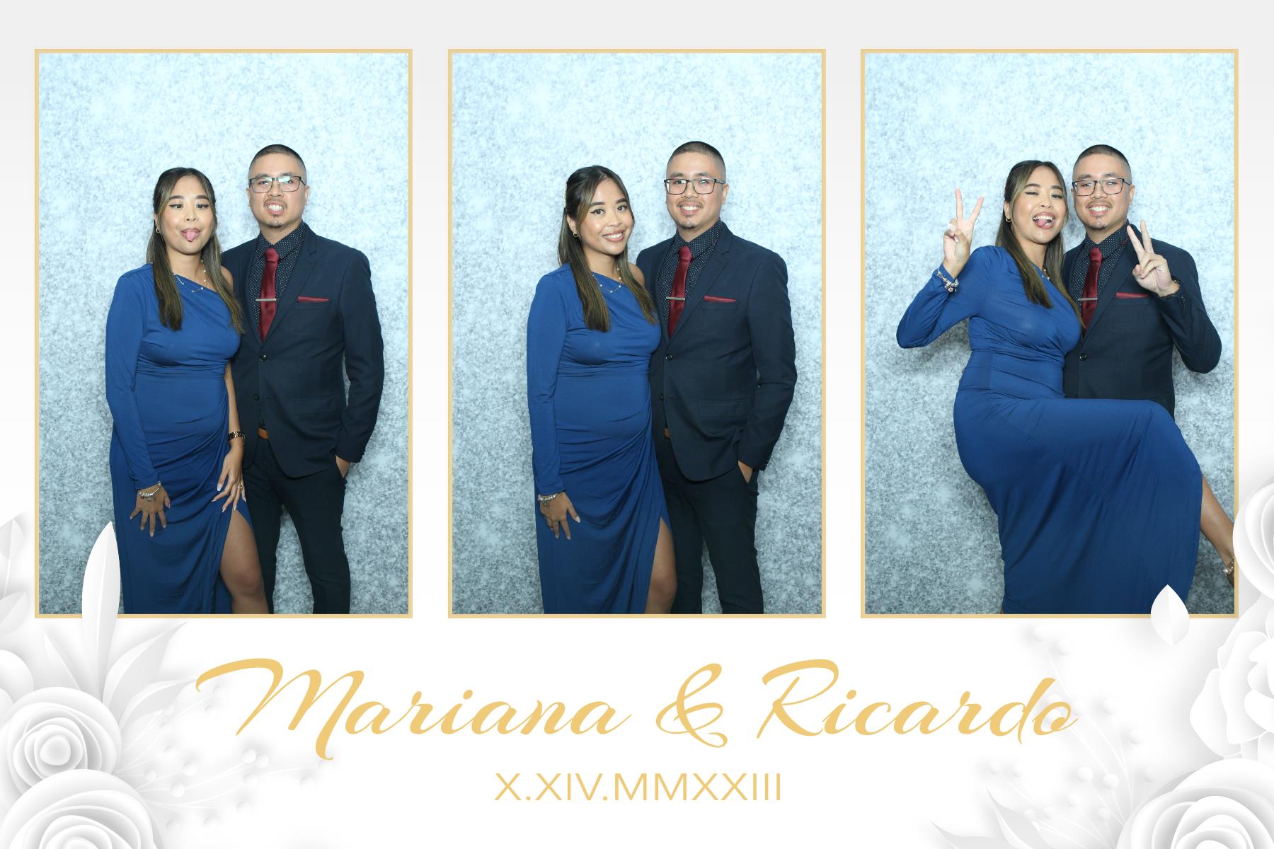 Mariana & Ricardo  | View more photos from the event at gallery.myselfiemirror.ca/u/romanmyselfiemirrorca/Mariana-Ricardo