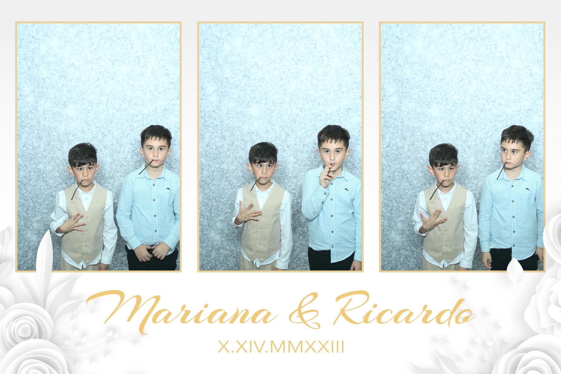 Mariana & Ricardo  | View more photos from the event at gallery.myselfiemirror.ca/u/romanmyselfiemirrorca/Mariana-Ricardo