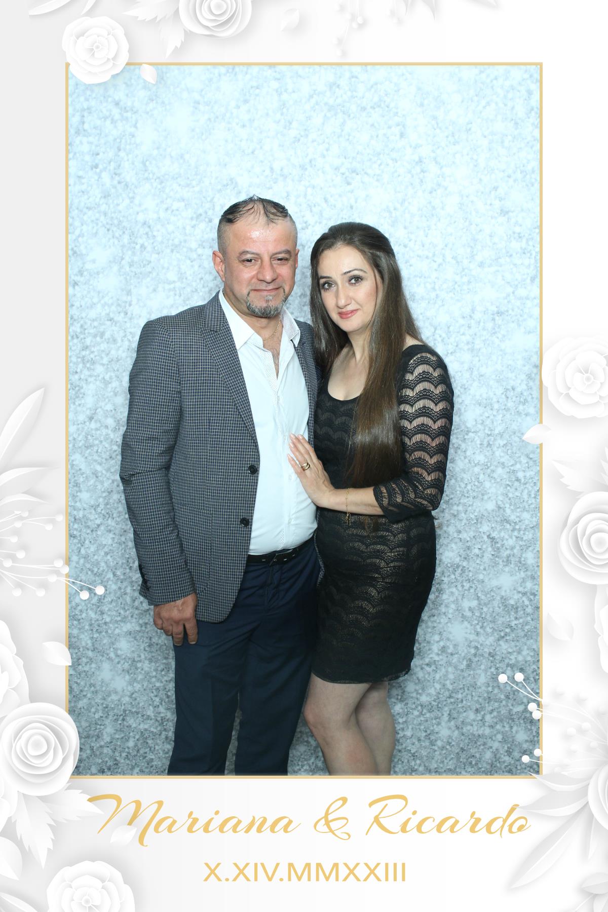 Mariana & Ricardo  | View more photos from the event at gallery.myselfiemirror.ca/u/romanmyselfiemirrorca/Mariana-Ricardo
