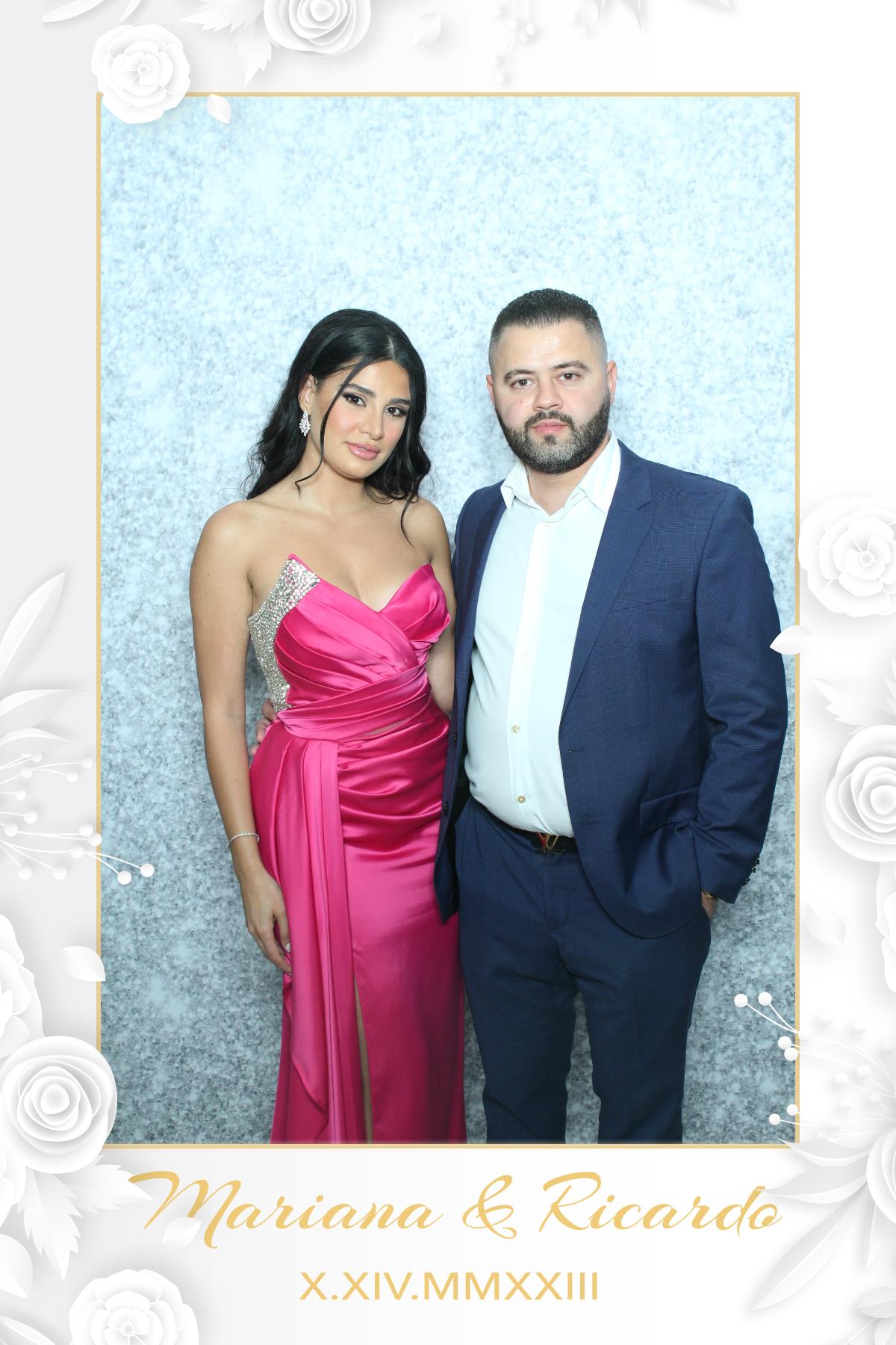 Mariana & Ricardo  | View more photos from the event at gallery.myselfiemirror.ca/u/romanmyselfiemirrorca/Mariana-Ricardo