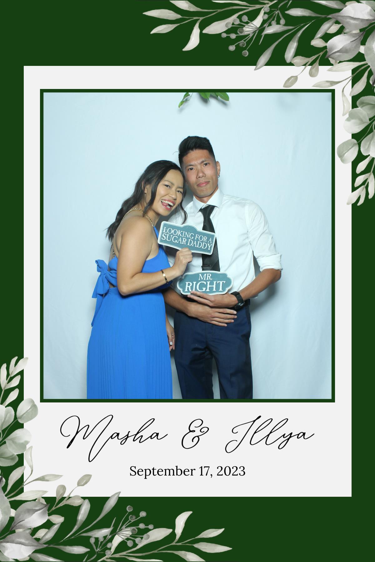 Masha & Illya | View more photos from the event at gallery.myselfiemirror.ca/u/romanmyselfiemirrorca/Masha-Illya