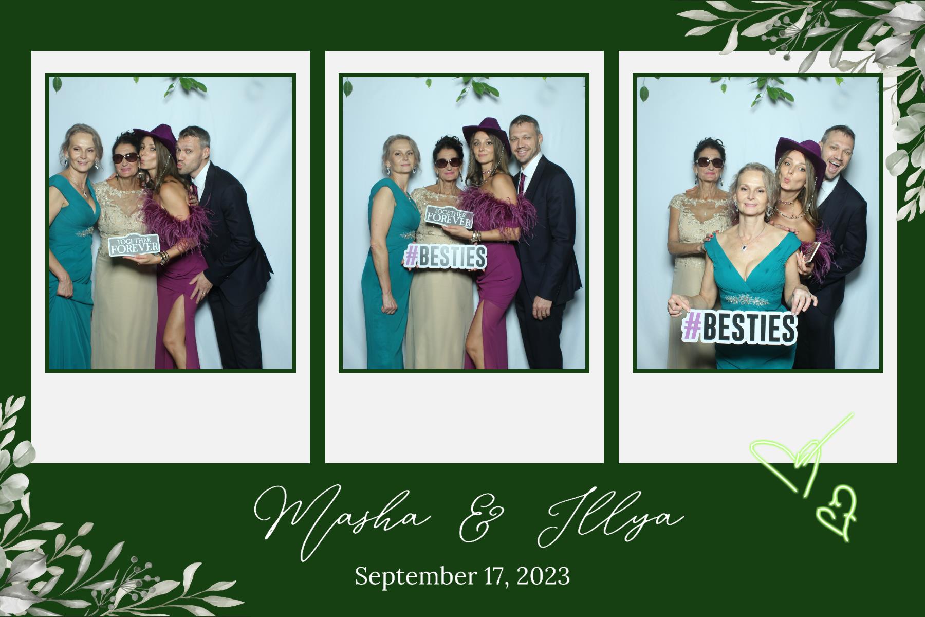 Masha & Illya | View more photos from the event at gallery.myselfiemirror.ca/u/romanmyselfiemirrorca/Masha-Illya