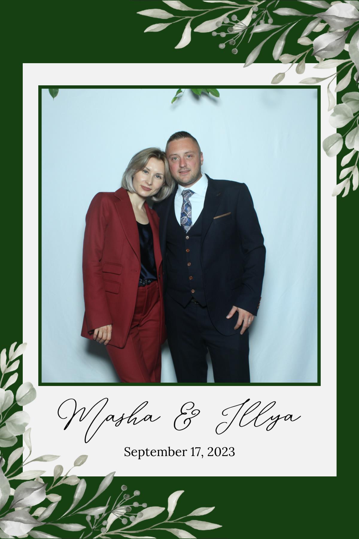 Masha & Illya | View more photos from the event at gallery.myselfiemirror.ca/u/romanmyselfiemirrorca/Masha-Illya