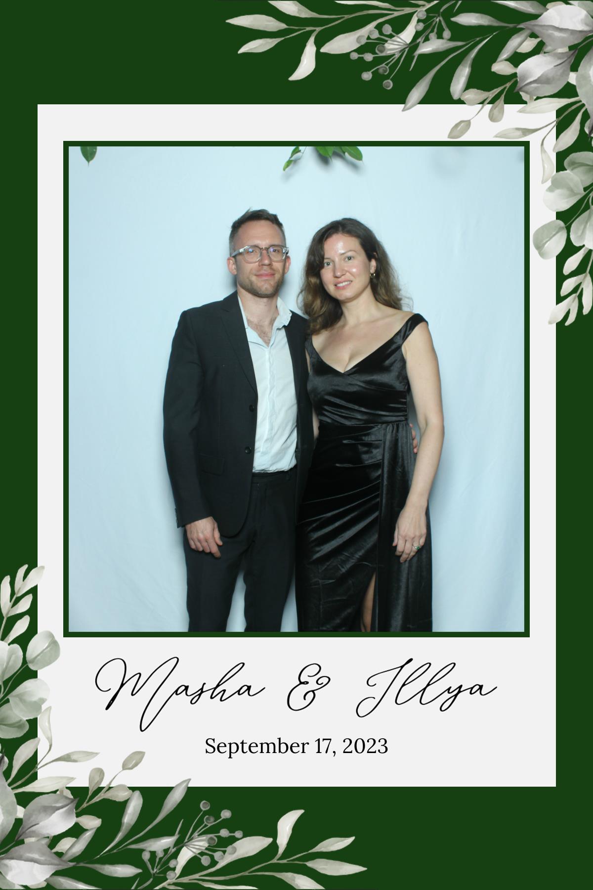 Masha & Illya | View more photos from the event at gallery.myselfiemirror.ca/u/romanmyselfiemirrorca/Masha-Illya