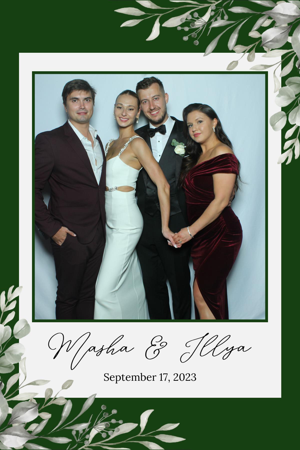 Masha & Illya | View more photos from the event at gallery.myselfiemirror.ca/u/romanmyselfiemirrorca/Masha-Illya