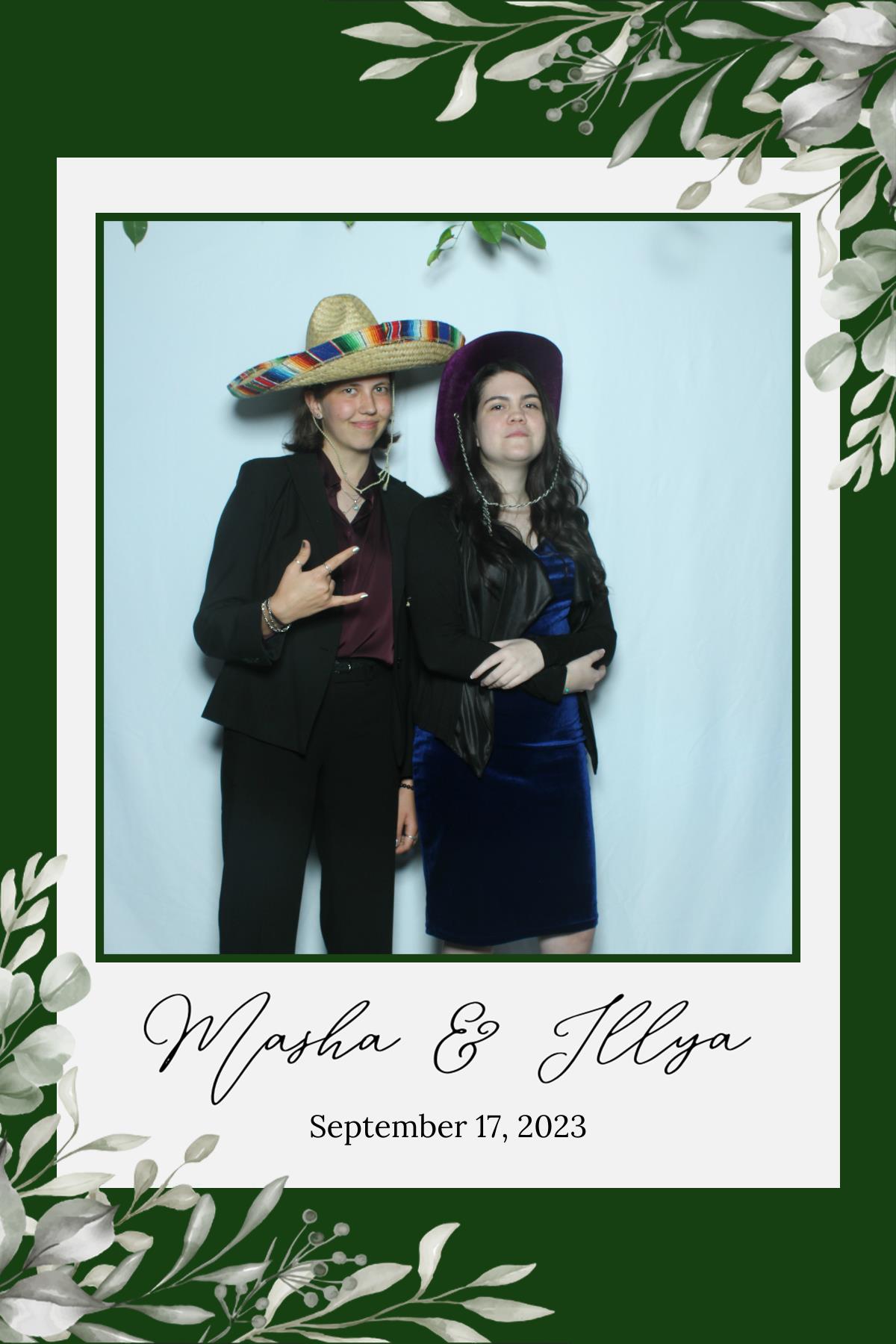 Masha & Illya | View more photos from the event at gallery.myselfiemirror.ca/u/romanmyselfiemirrorca/Masha-Illya