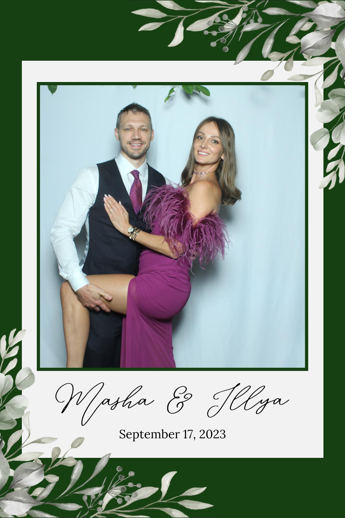 Masha & Illya | View more photos from the event at gallery.myselfiemirror.ca/u/romanmyselfiemirrorca/Masha-Illya