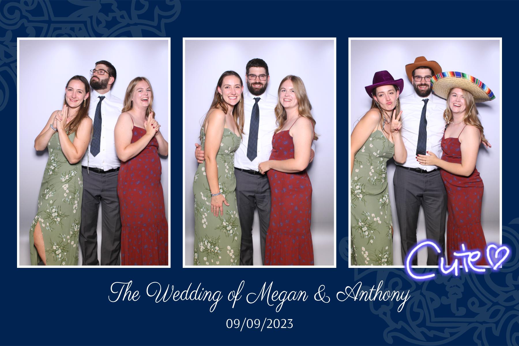 Megan & Anthony | View more photos from the event at gallery.myselfiemirror.ca/u/romanmyselfiemirrorca/Megan-Anthony