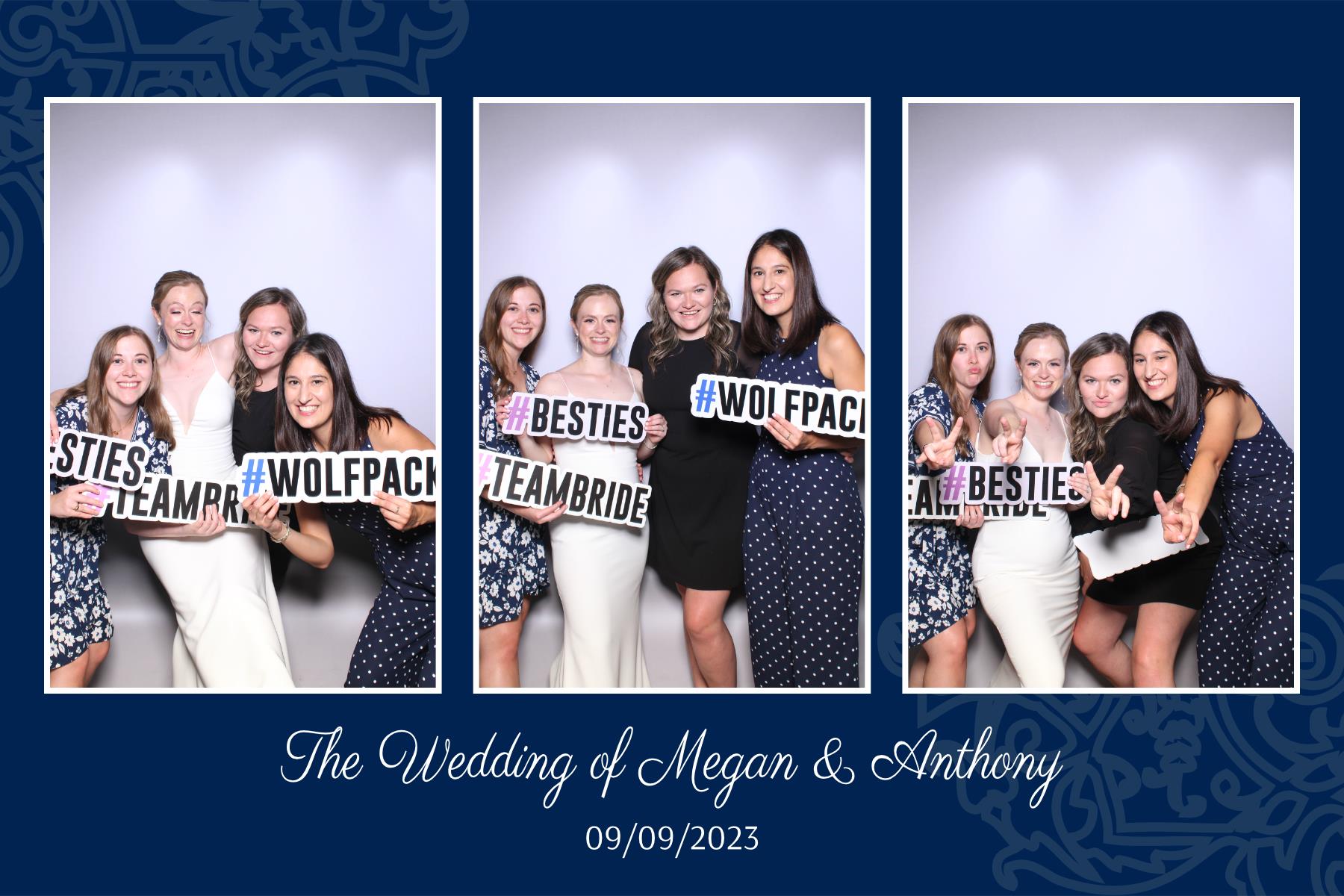 Megan & Anthony | View more photos from the event at gallery.myselfiemirror.ca/u/romanmyselfiemirrorca/Megan-Anthony