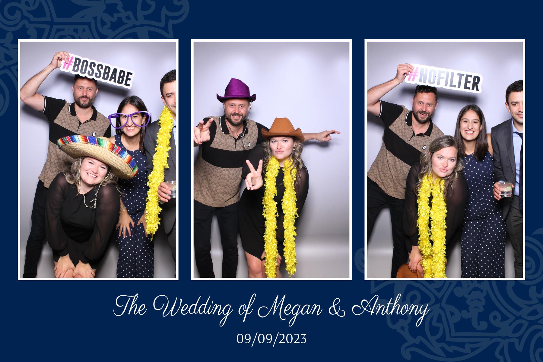 Megan & Anthony | View more photos from the event at gallery.myselfiemirror.ca/u/romanmyselfiemirrorca/Megan-Anthony