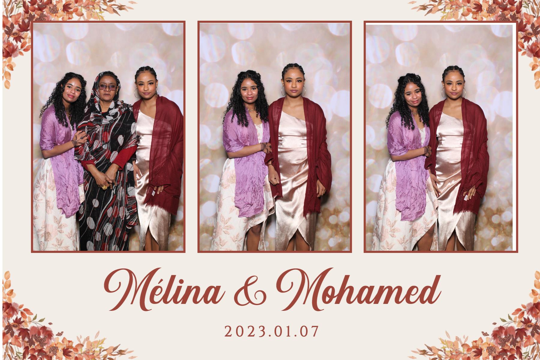 Melina & Mohamed | View more photos from the event at gallery.myselfiemirror.ca/u/romanmyselfiemirrorca/Melina-Mohamed