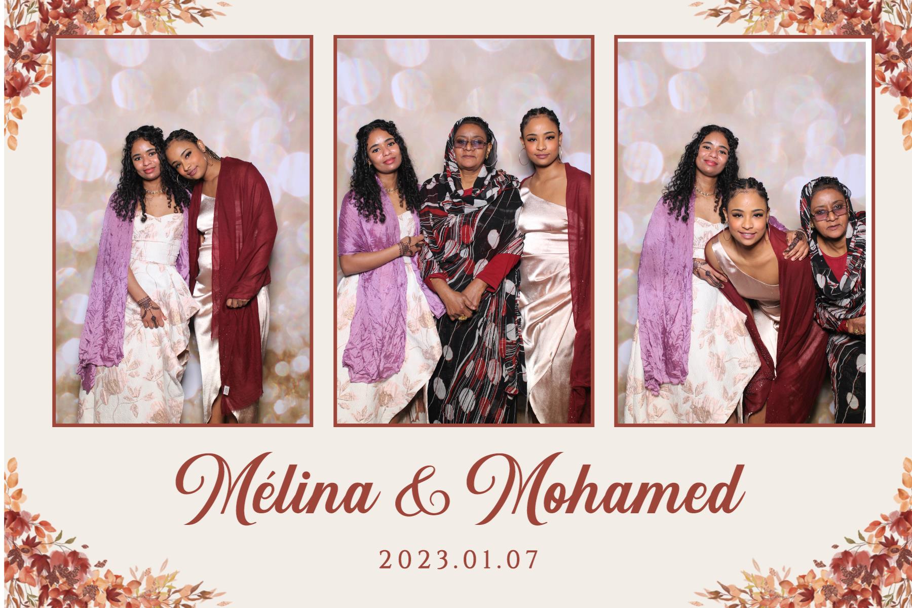 Melina & Mohamed | View more photos from the event at gallery.myselfiemirror.ca/u/romanmyselfiemirrorca/Melina-Mohamed