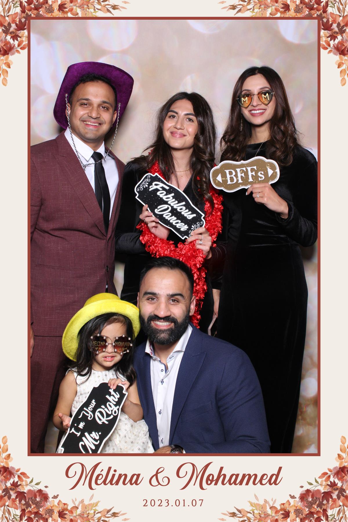 Melina & Mohamed | View more photos from the event at gallery.myselfiemirror.ca/u/romanmyselfiemirrorca/Melina-Mohamed