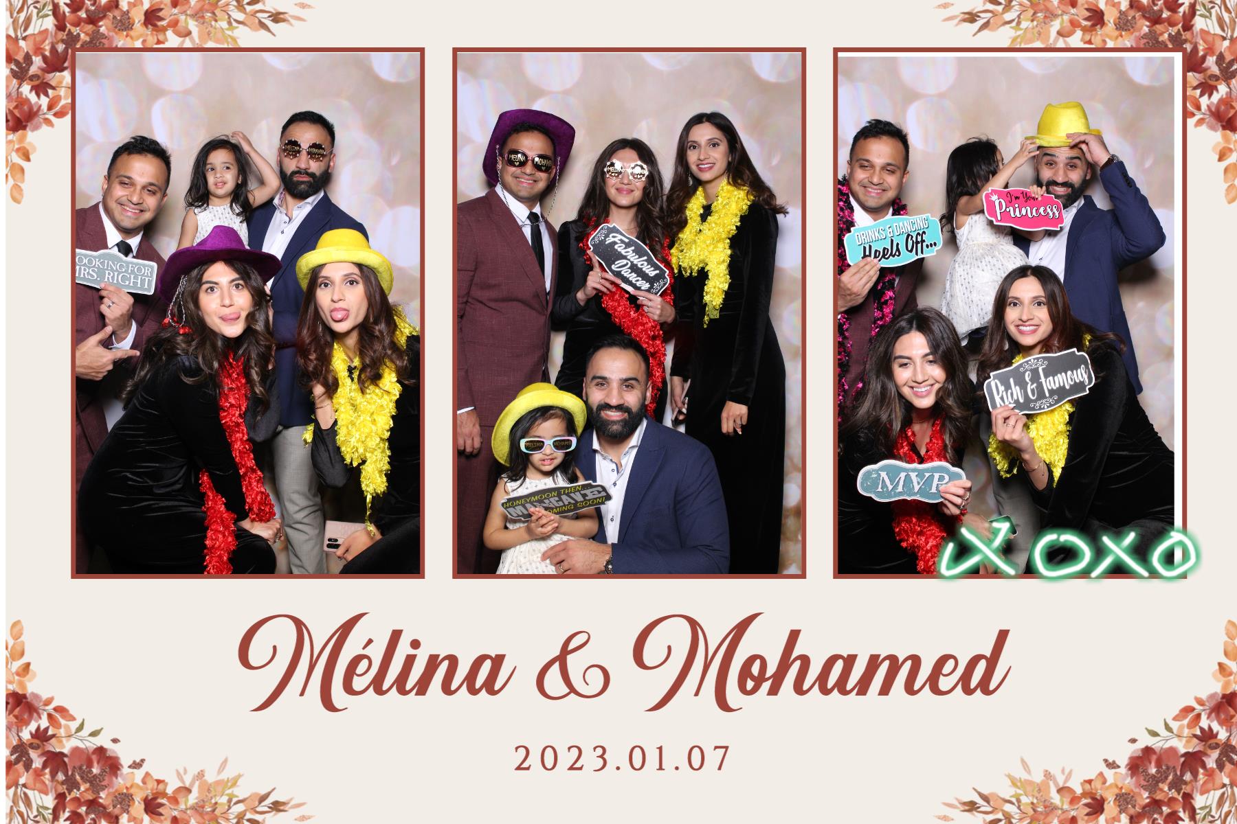Melina & Mohamed | View more photos from the event at gallery.myselfiemirror.ca/u/romanmyselfiemirrorca/Melina-Mohamed