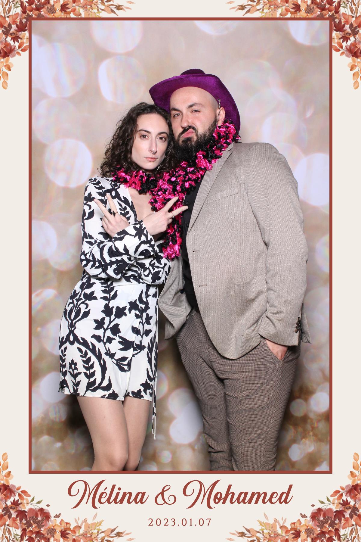 Melina & Mohamed | View more photos from the event at gallery.myselfiemirror.ca/u/romanmyselfiemirrorca/Melina-Mohamed